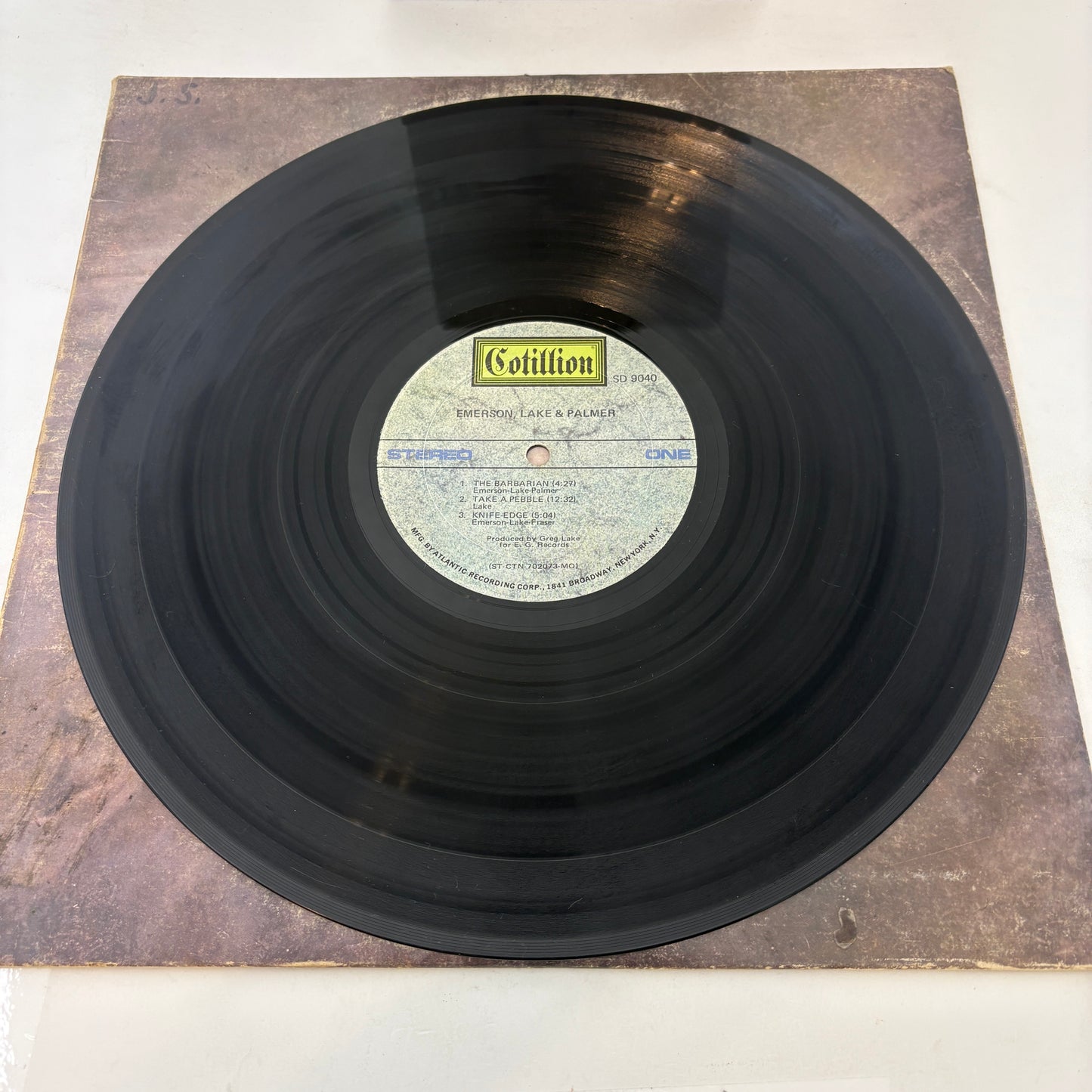 Emerson, Lake & Palmer : Emerson, Lake & Palmer (LP,Album)