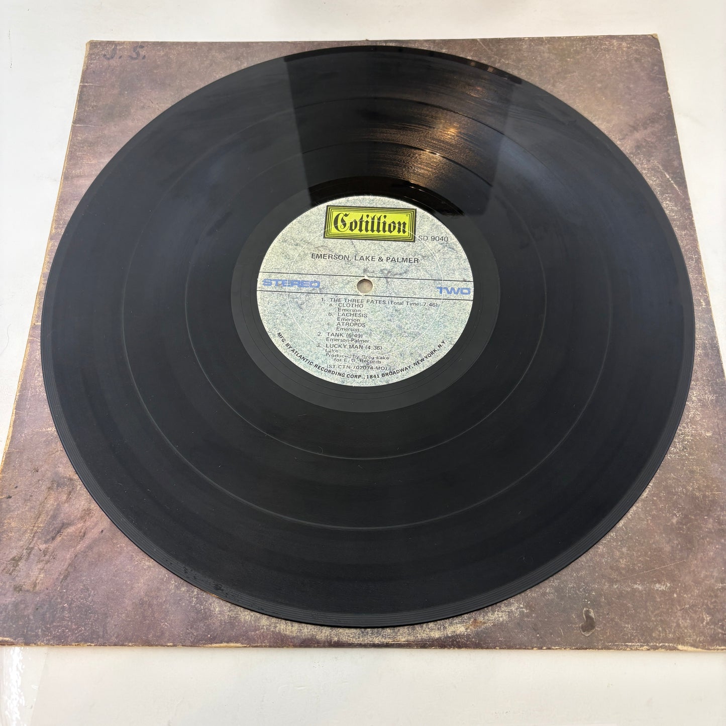Emerson, Lake & Palmer : Emerson, Lake & Palmer (LP,Album)