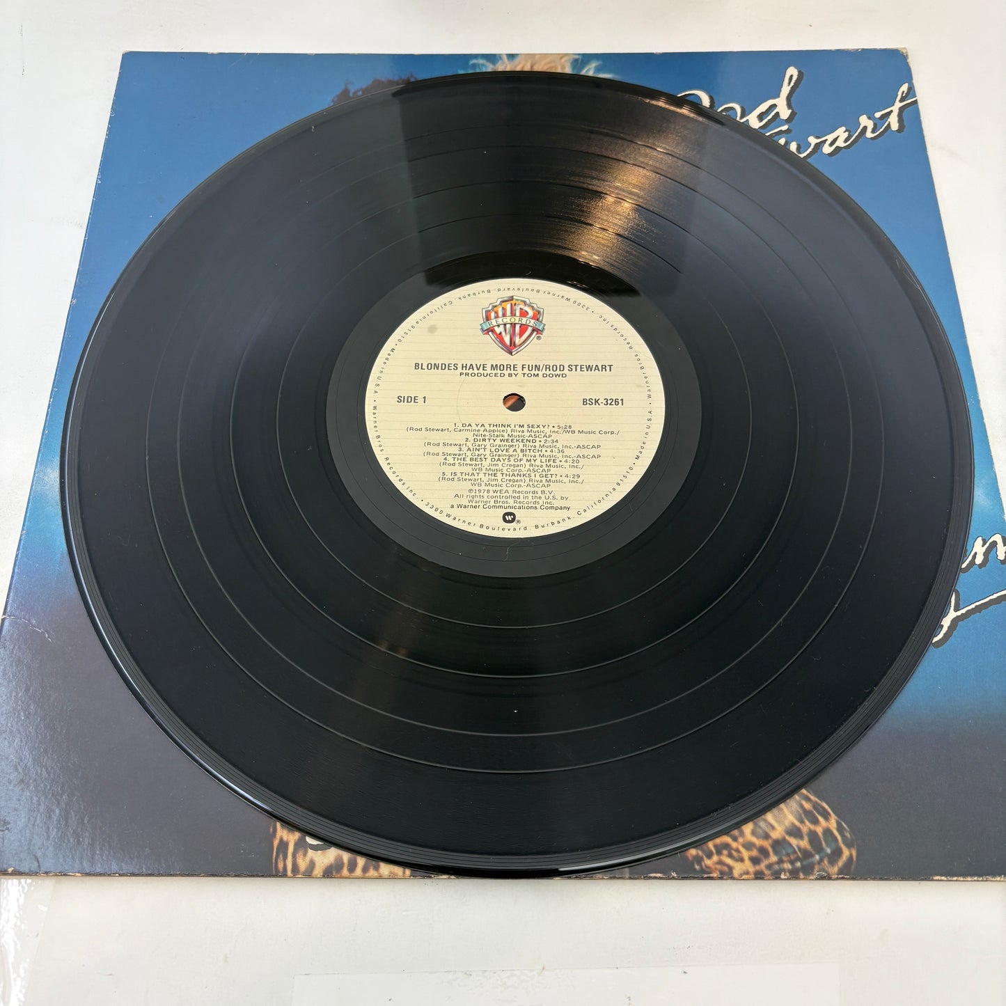 Rod Stewart : Blondes Have More Fun (LP,Album)