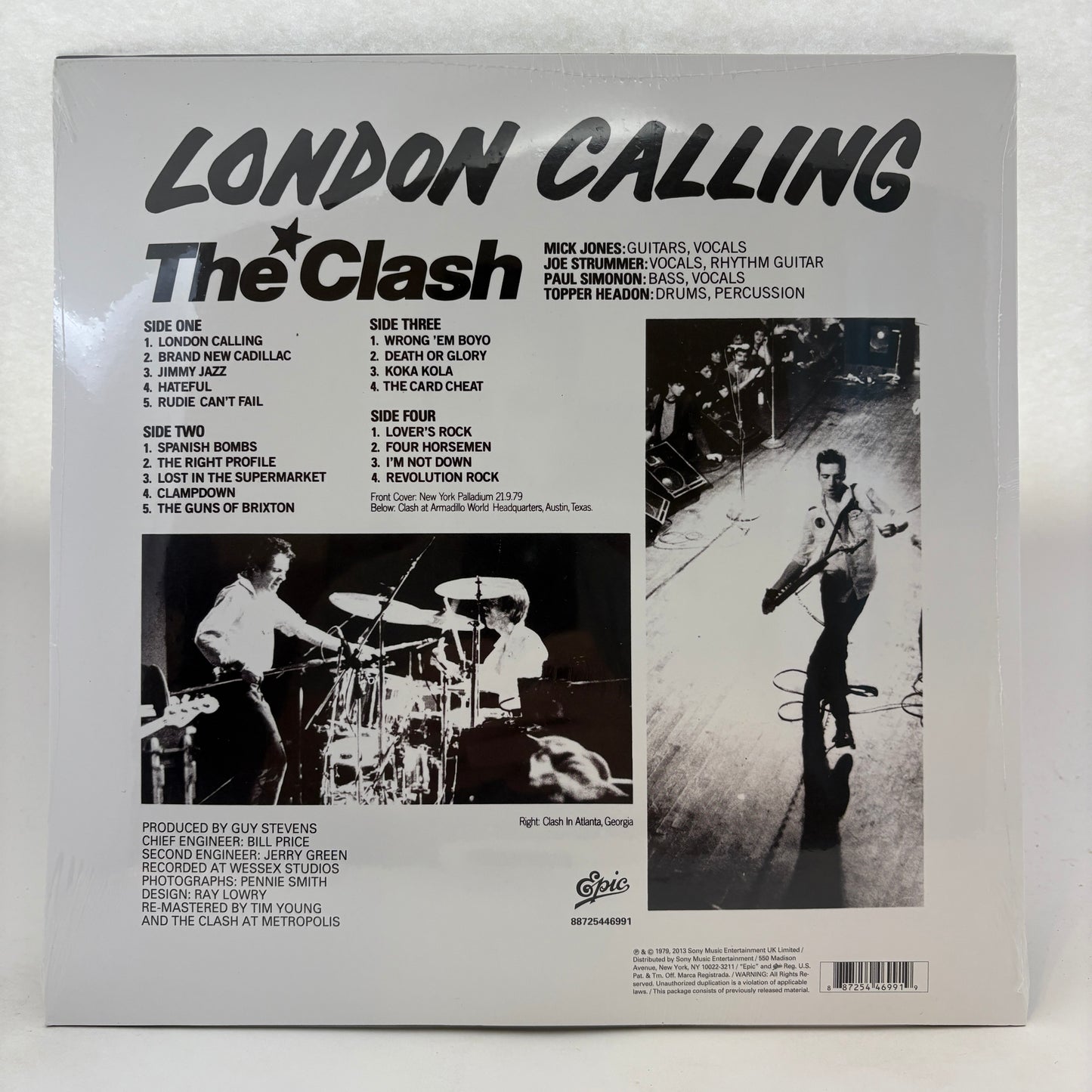 The Clash : London Calling (LP,Album,Reissue,Remastered)