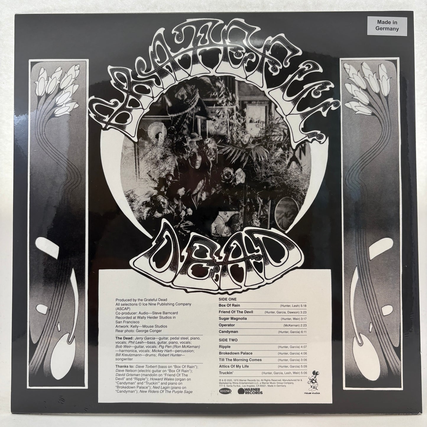 The Grateful Dead : American Beauty (LP,Album,Reissue,Remastered,Stereo)