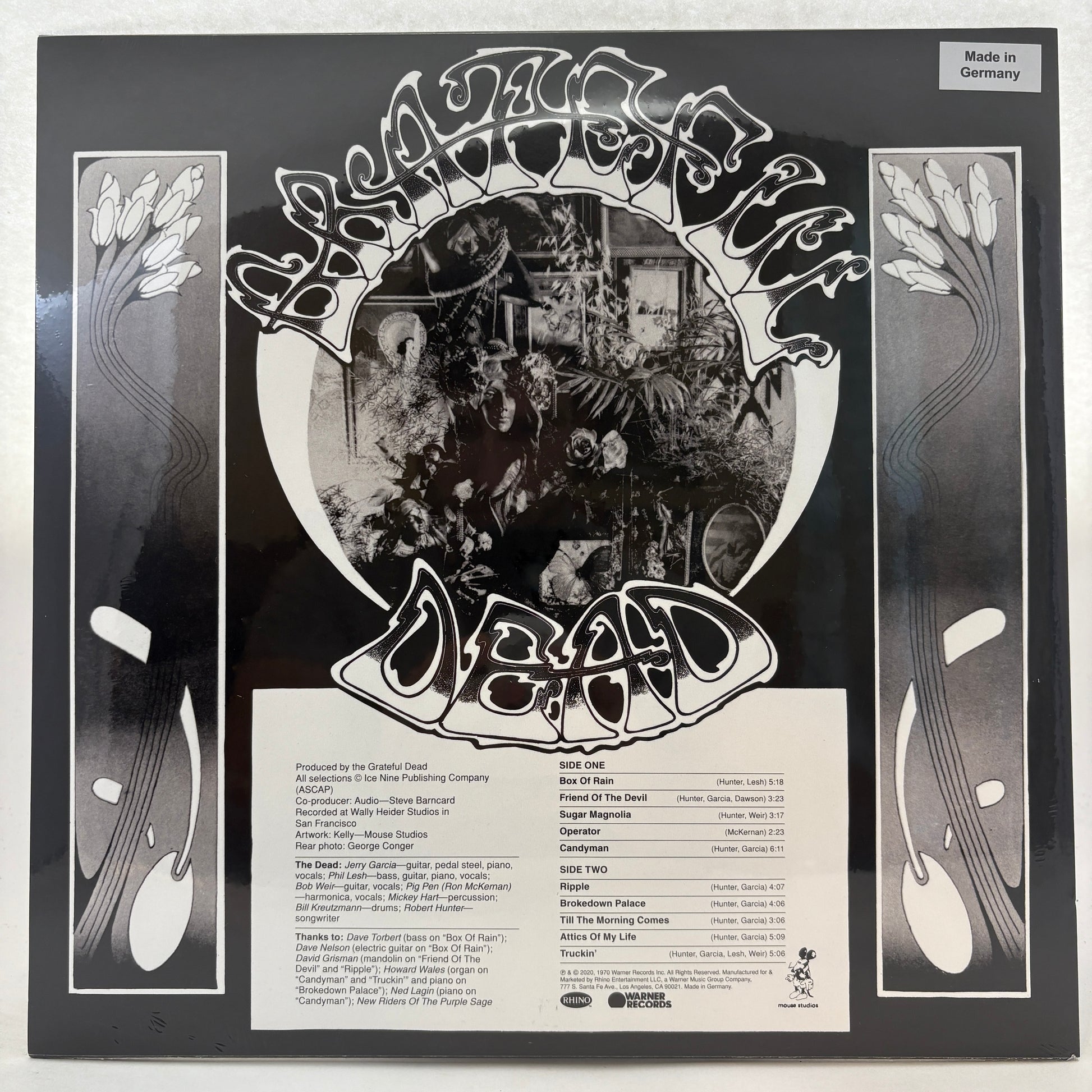 The Grateful Dead : American Beauty (LP,Album,Reissue,Remastered,Stereo)