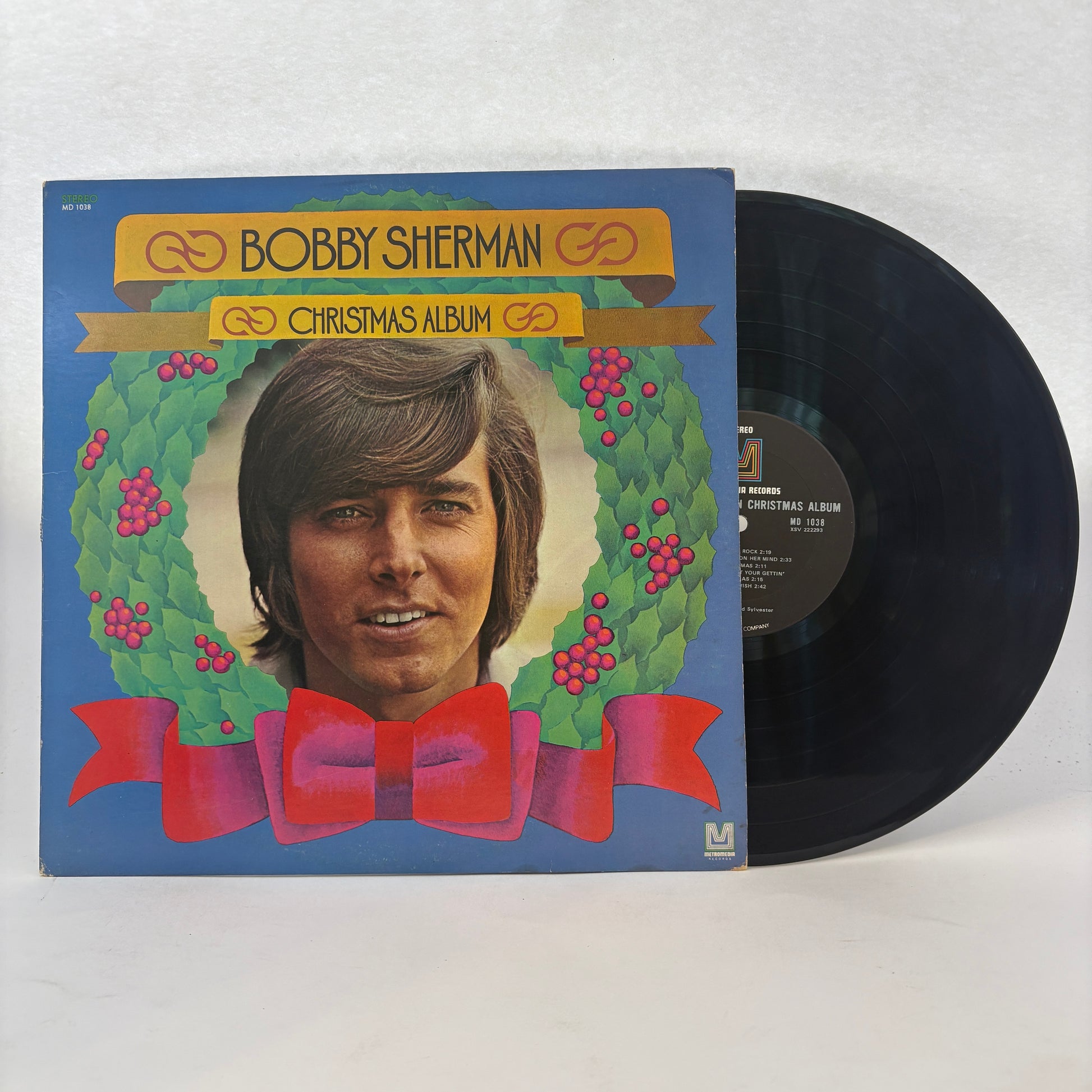 Bobby Sherman : Christmas Album (LP,Album,Stereo)