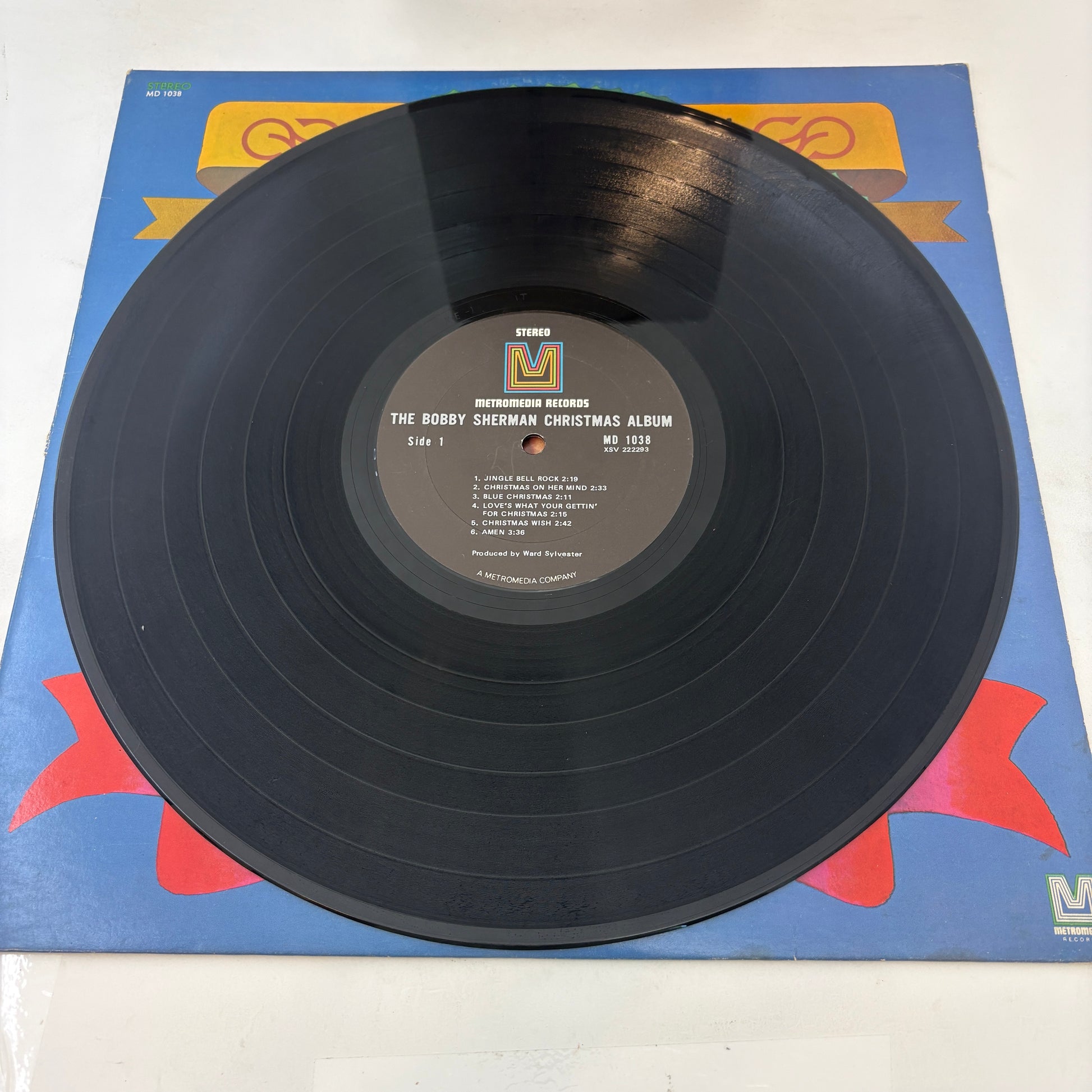 Bobby Sherman : Christmas Album (LP,Album,Stereo)