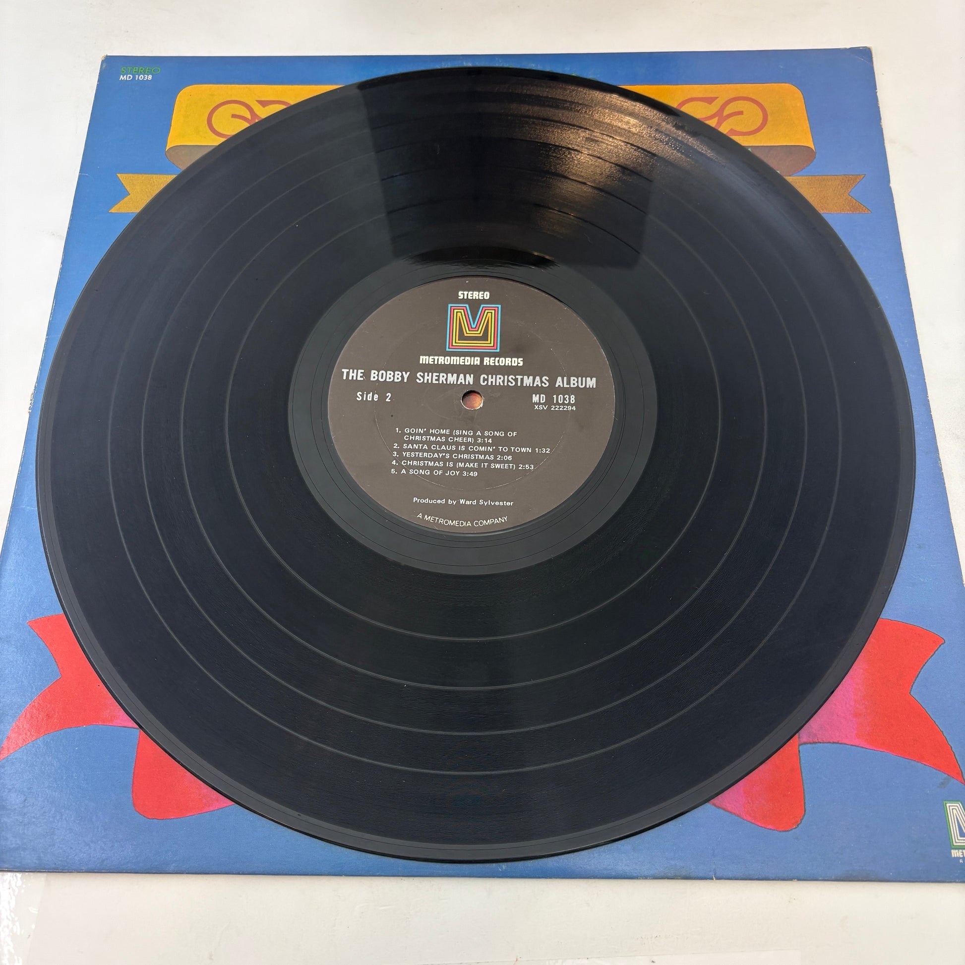 Bobby Sherman : Christmas Album (LP,Album,Stereo)