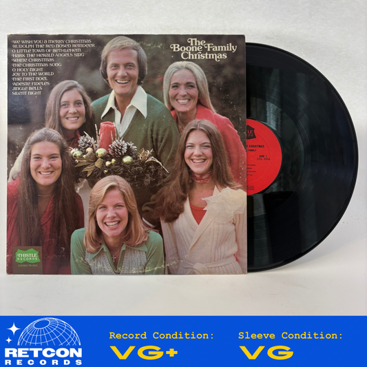 The Pat Boone Family : The Boone Family Christmas (LP,Stereo)