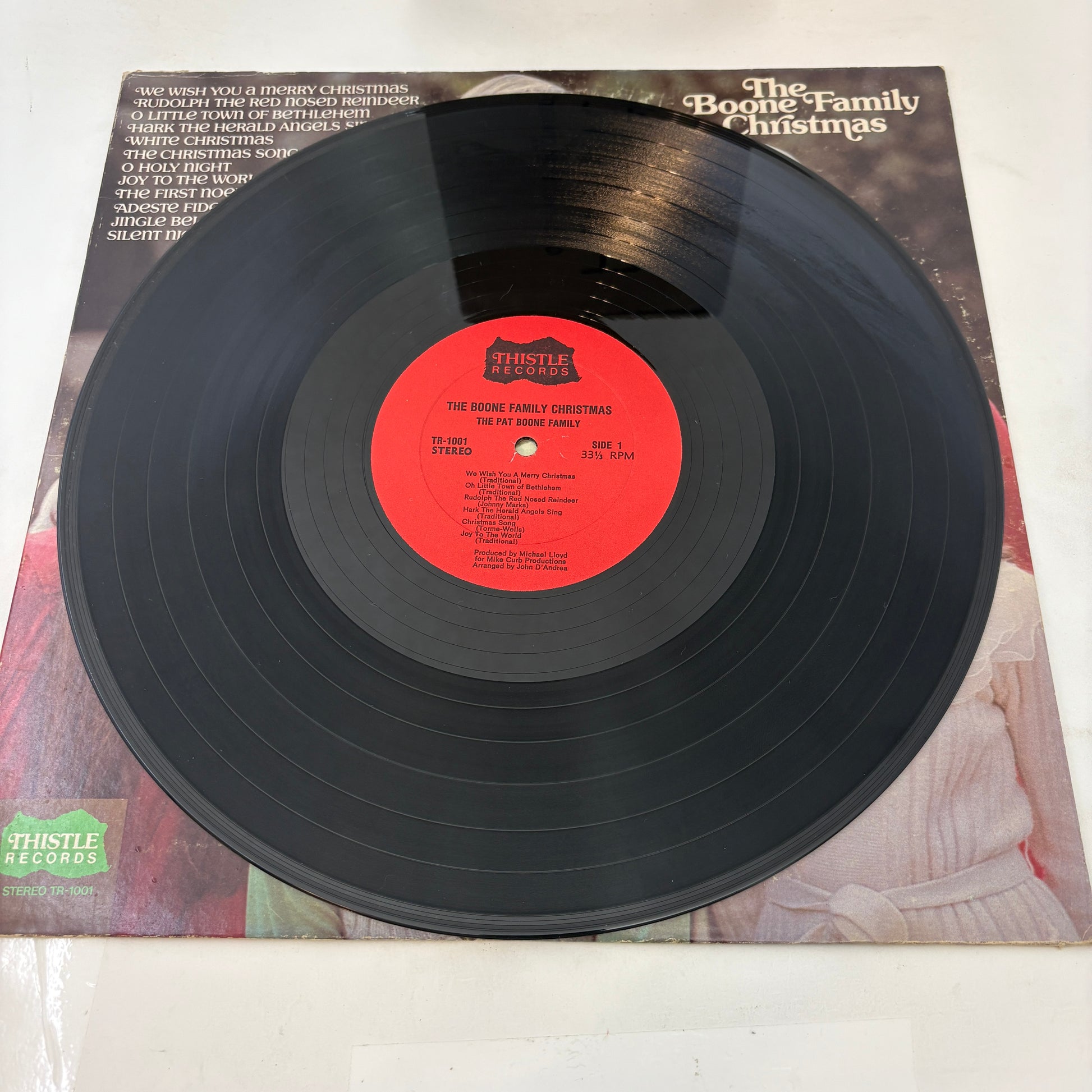 The Pat Boone Family : The Boone Family Christmas (LP,Stereo)
