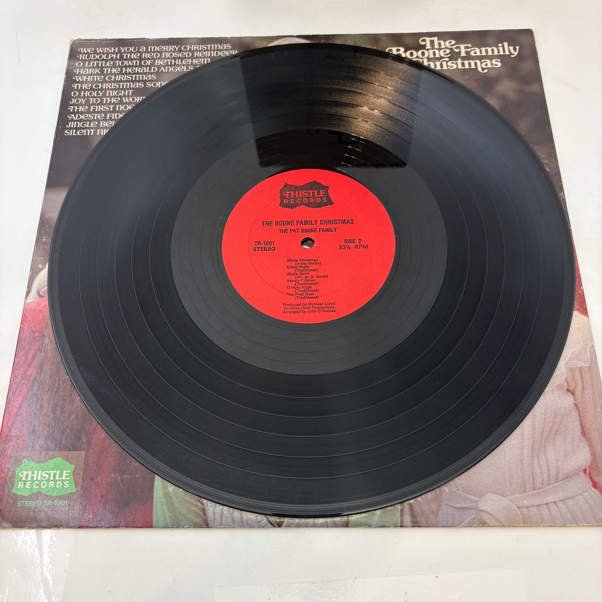 The Pat Boone Family : The Boone Family Christmas (LP,Stereo)