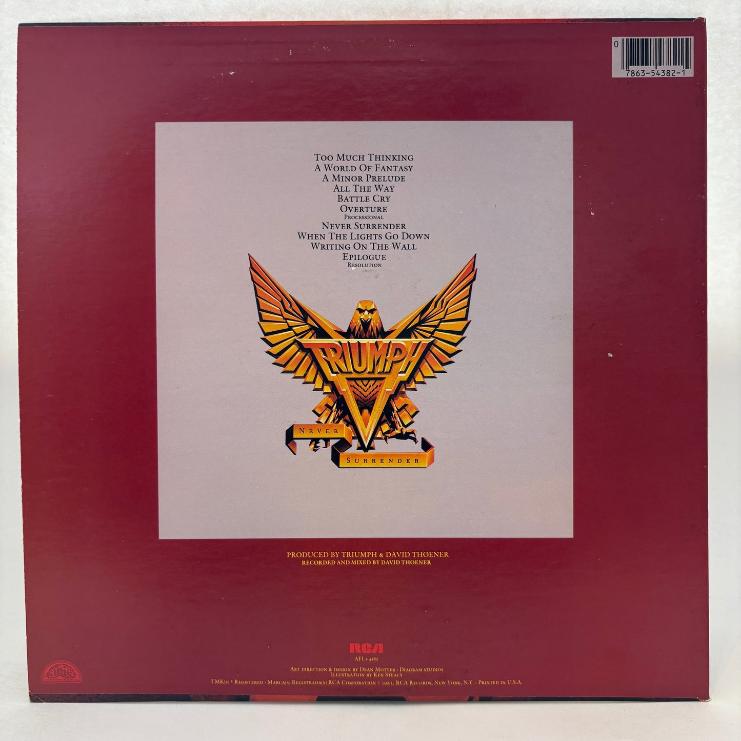 Triumph (2) : Never Surrender (LP,Album)