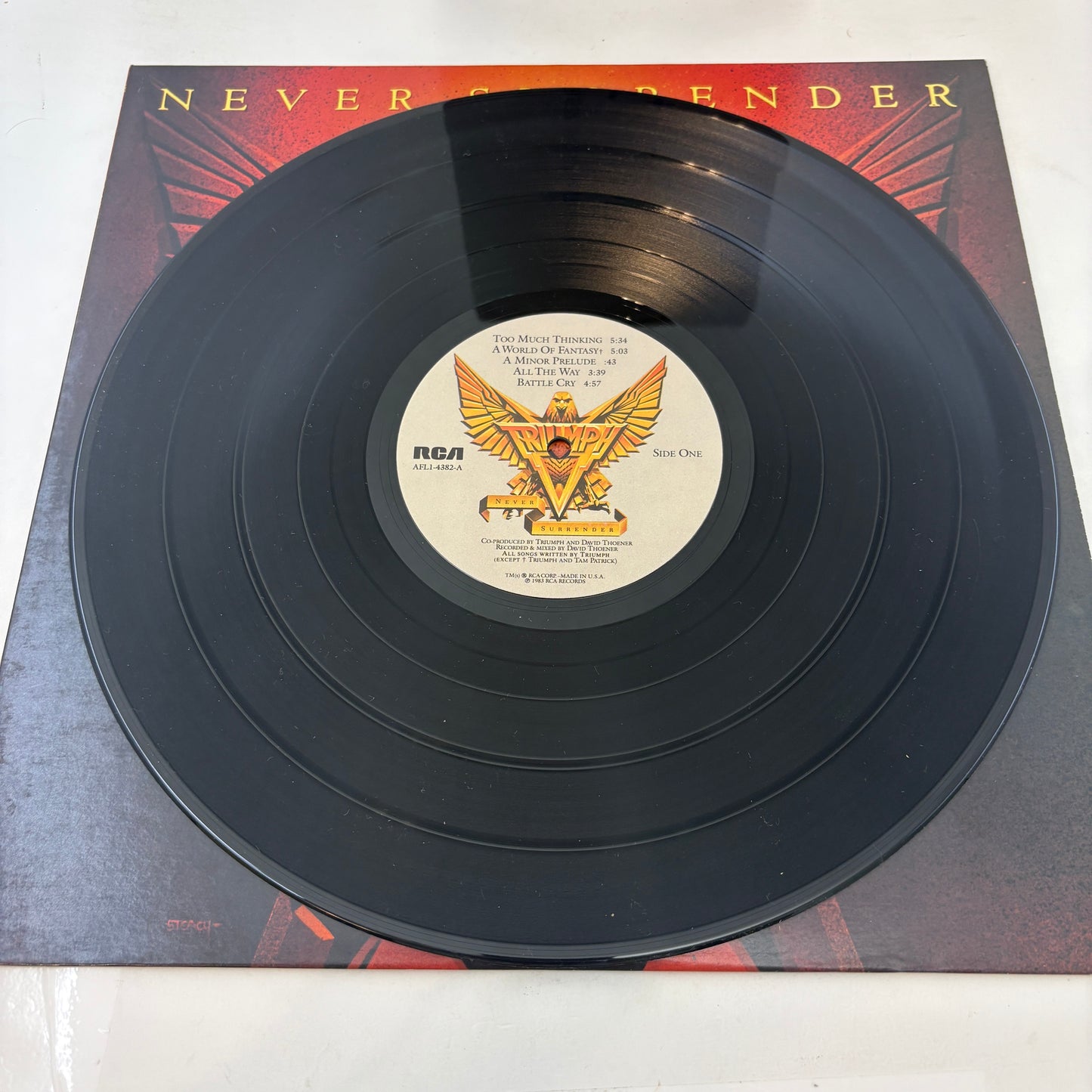 Triumph (2) : Never Surrender (LP,Album)