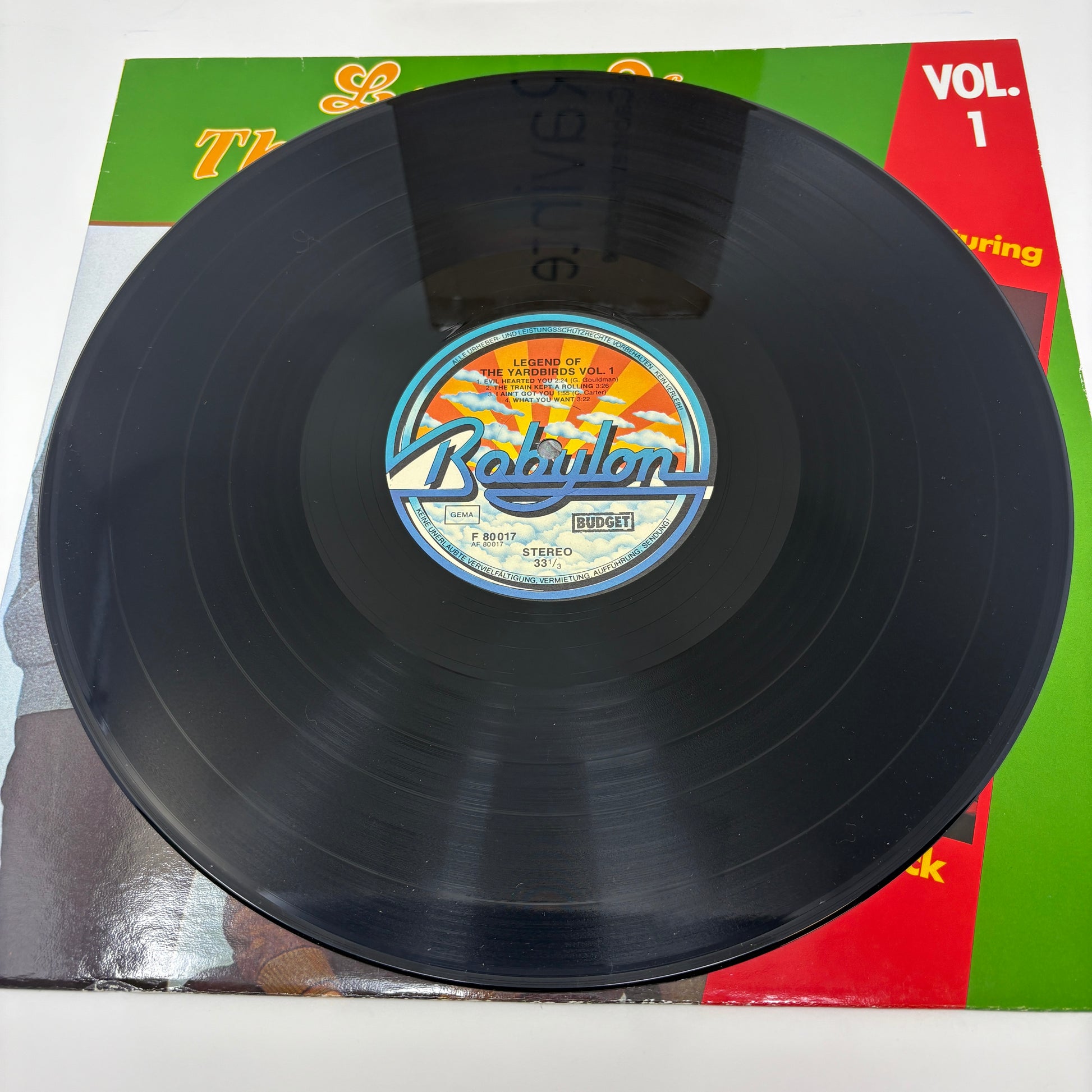 The Yardbirds : Legend Of The Yardbirds Vol. 1 (LP,Compilation)
