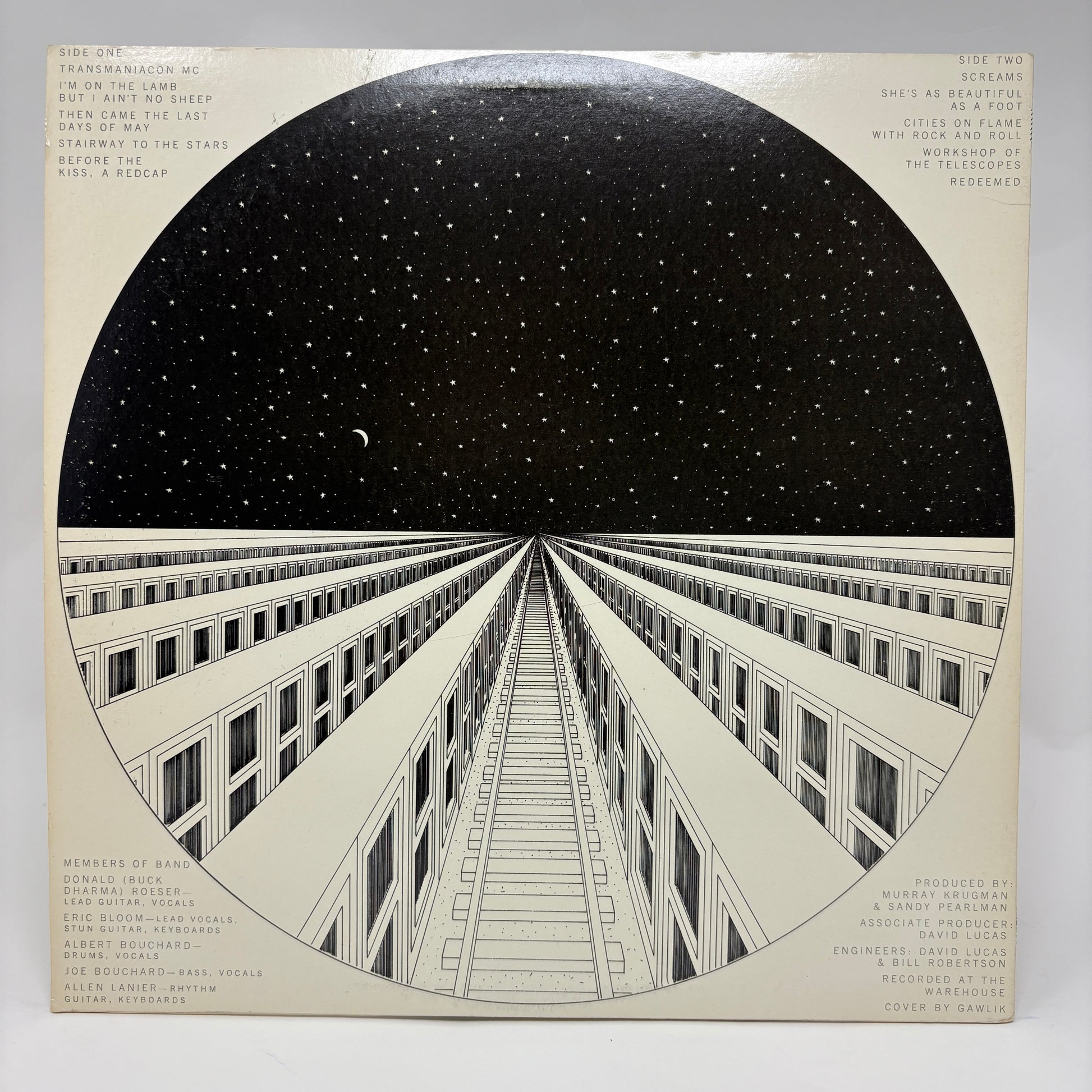 Blue Öyster Cult : Blue Öyster Cult (LP,Album,Reissue)