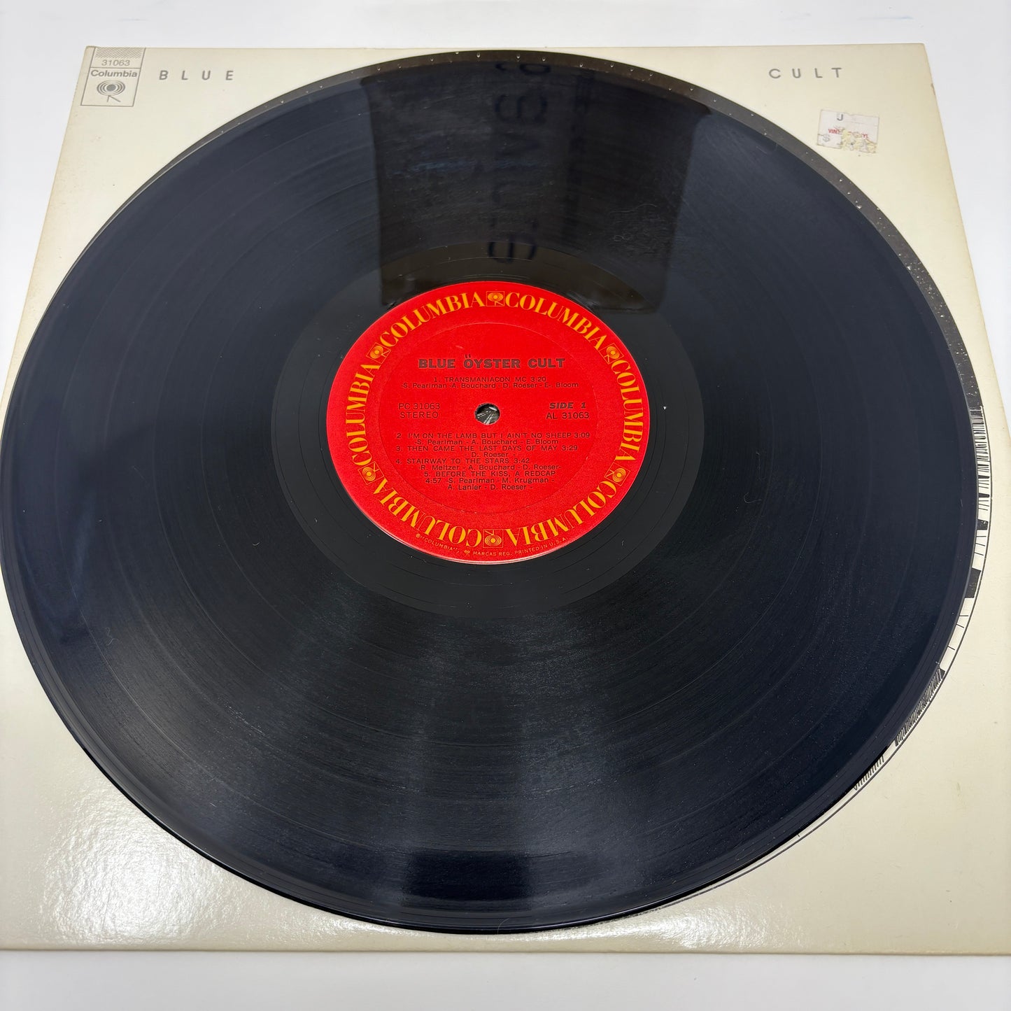 Blue Öyster Cult : Blue Öyster Cult (LP,Album,Reissue)