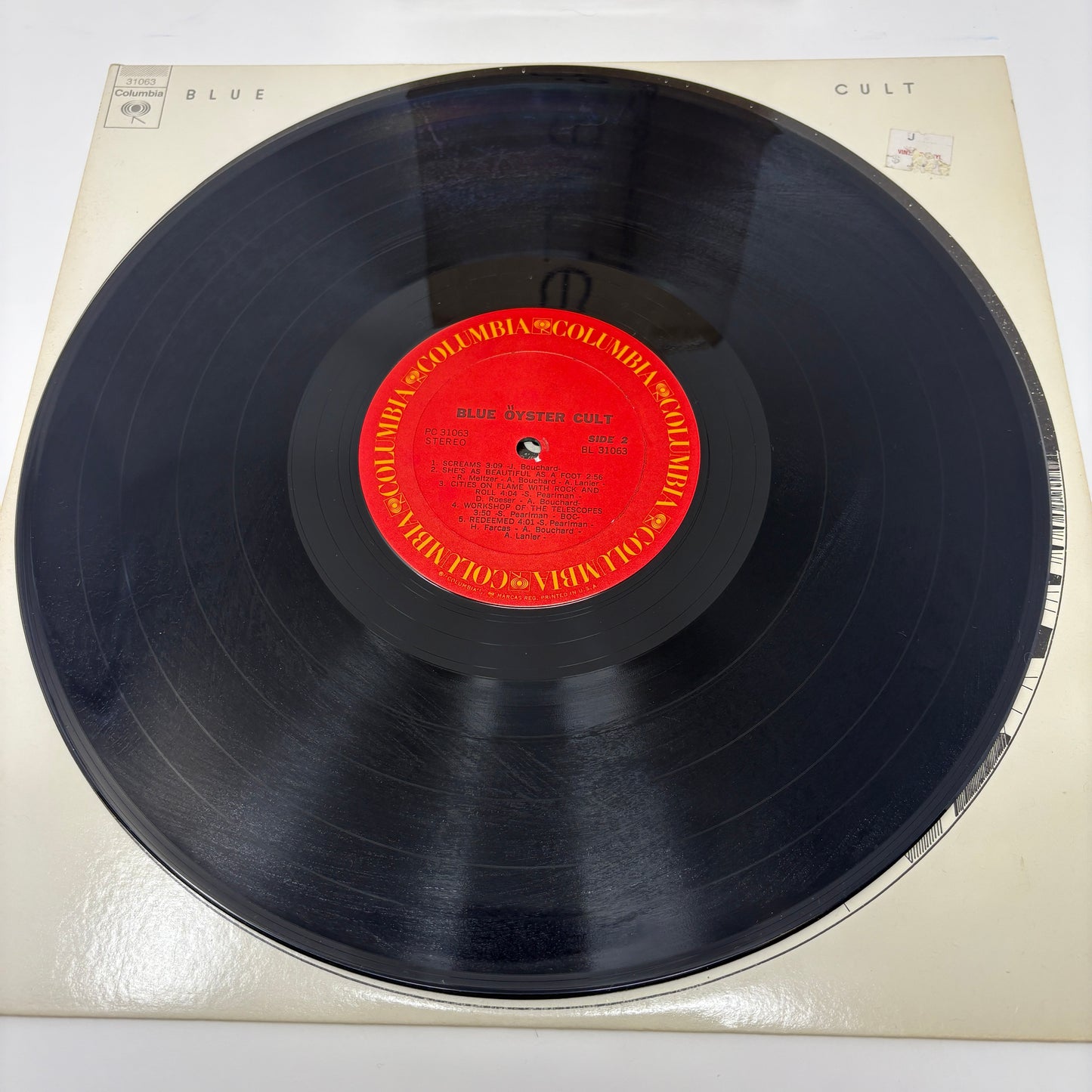 Blue Öyster Cult : Blue Öyster Cult (LP,Album,Reissue)