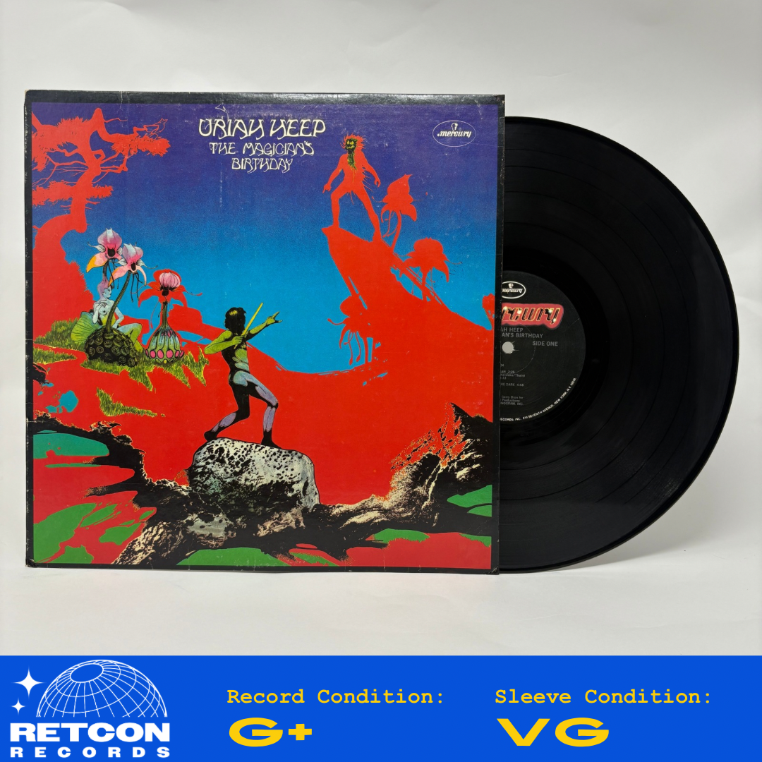 Uriah Heep : The Magician's Birthday (LP,Album,Reissue)