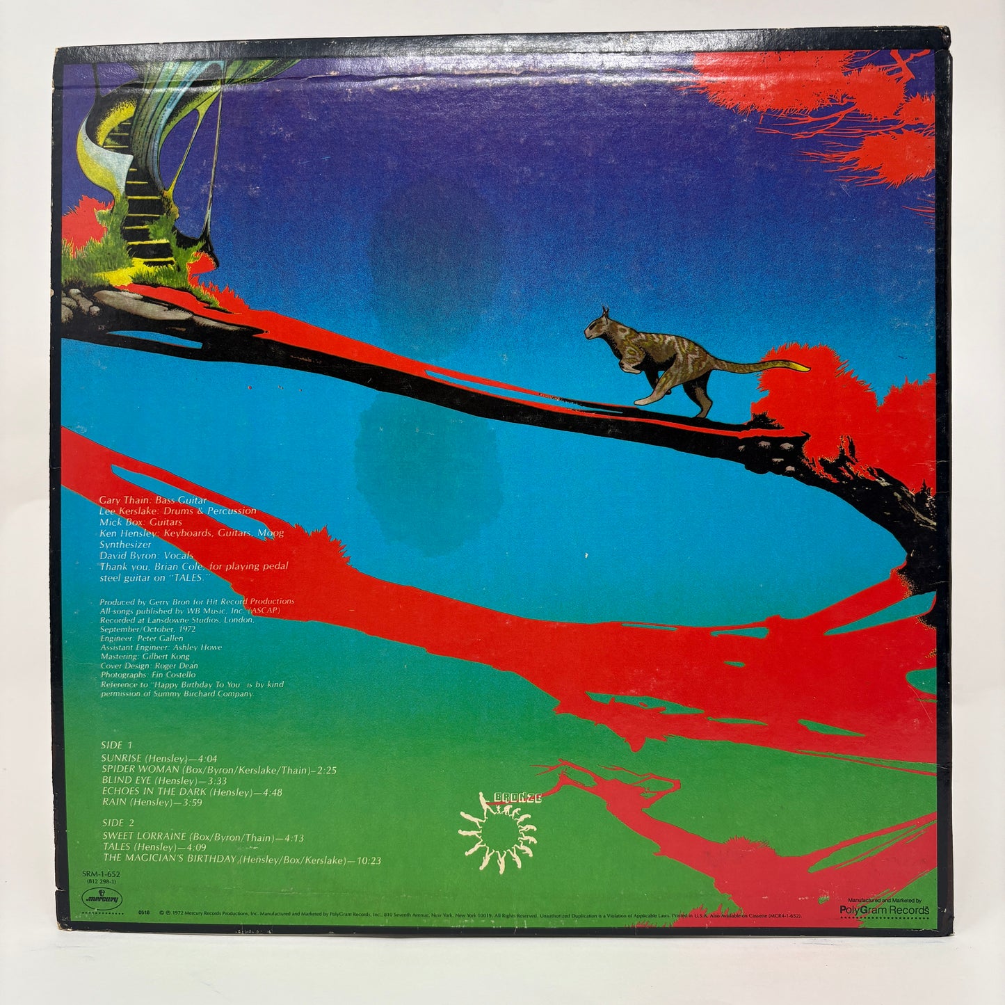 Uriah Heep : The Magician's Birthday (LP,Album,Reissue)