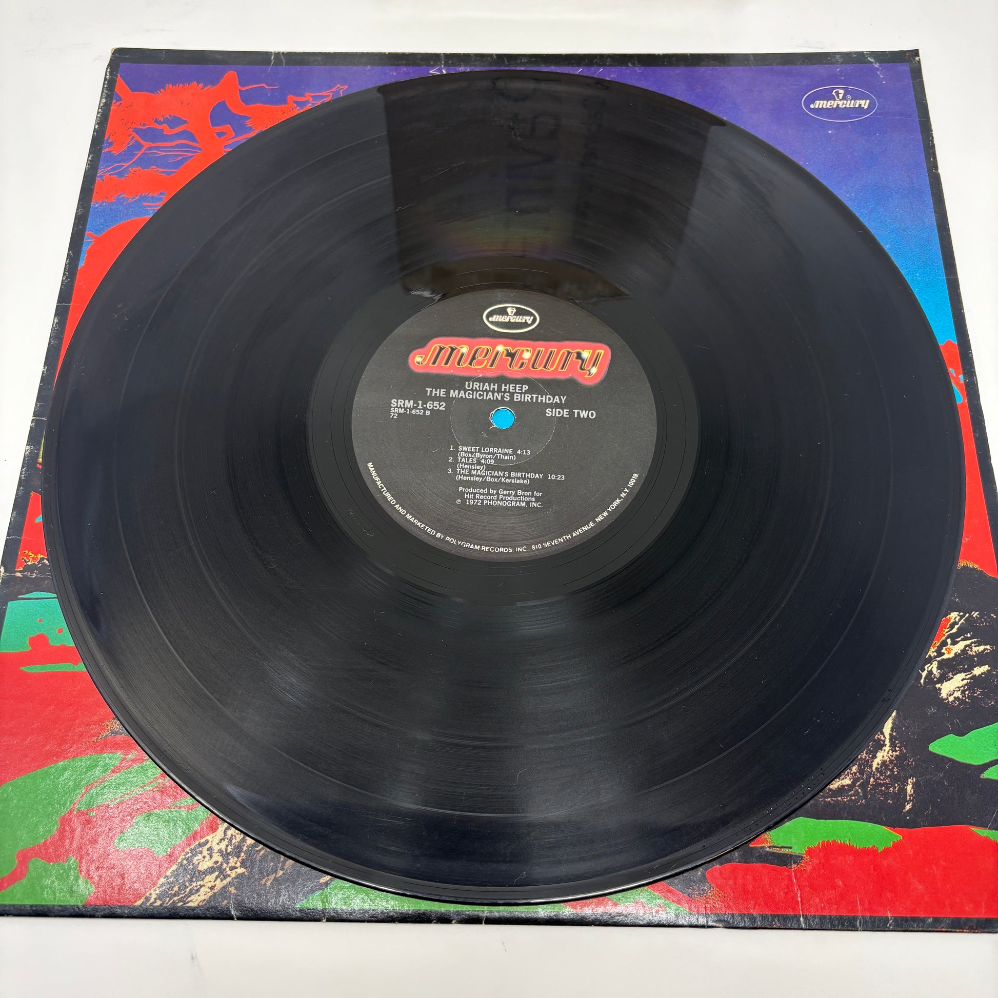 Uriah Heep : The Magician's Birthday (LP,Album,Reissue)