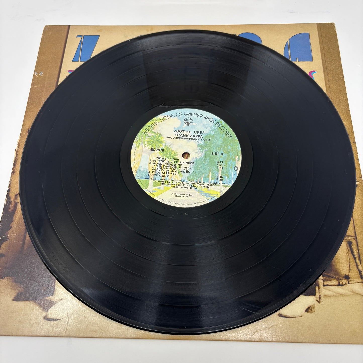 Frank Zappa : Zoot Allures (LP,Album)