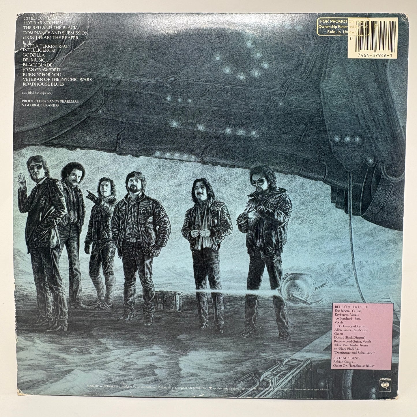 Blue Öyster Cult : Extraterrestrial Live (LP,Album)