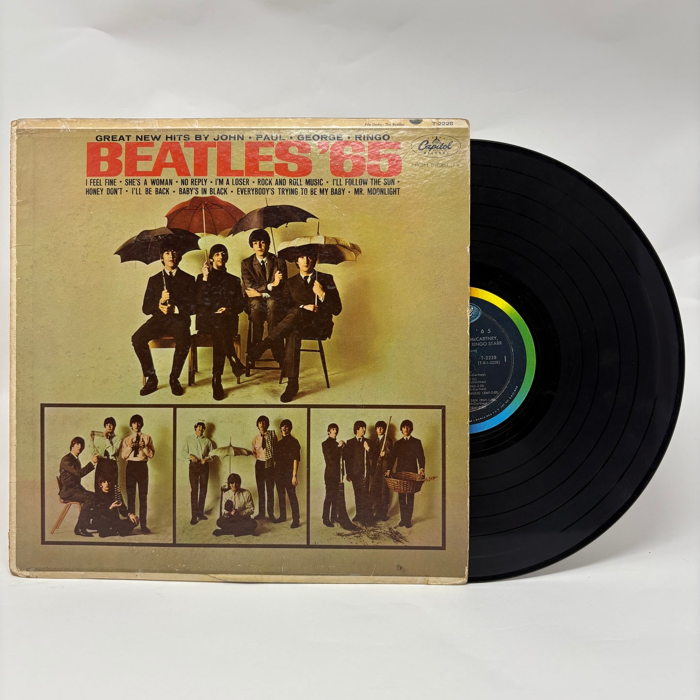 The Beatles : Beatles '65 (LP,Album,Mono)