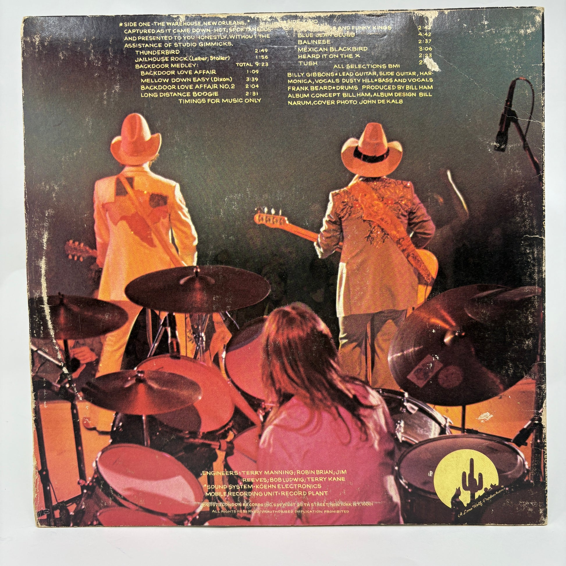 ZZ Top : Fandango! (LP,Album,Stereo)