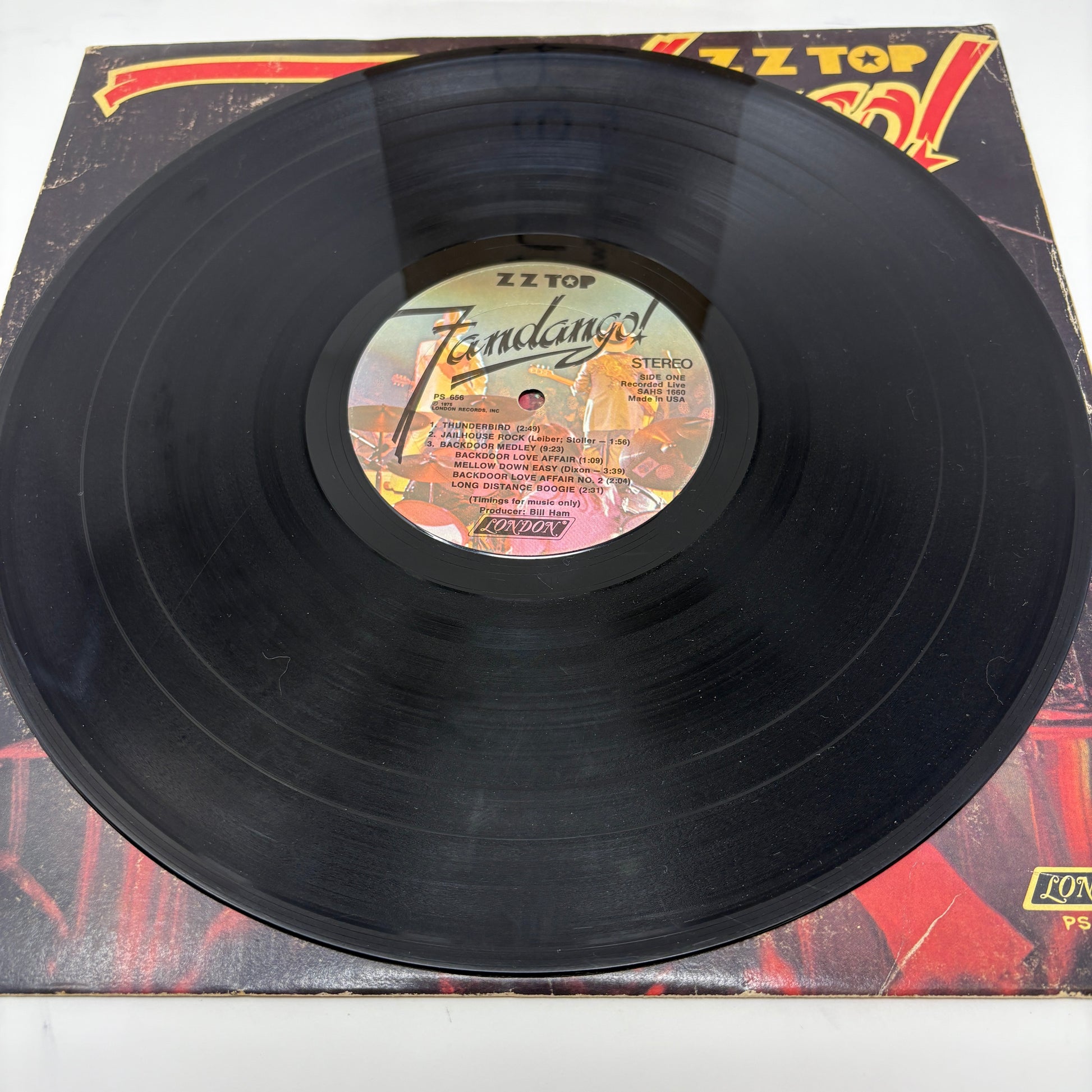 ZZ Top : Fandango! (LP,Album,Stereo)