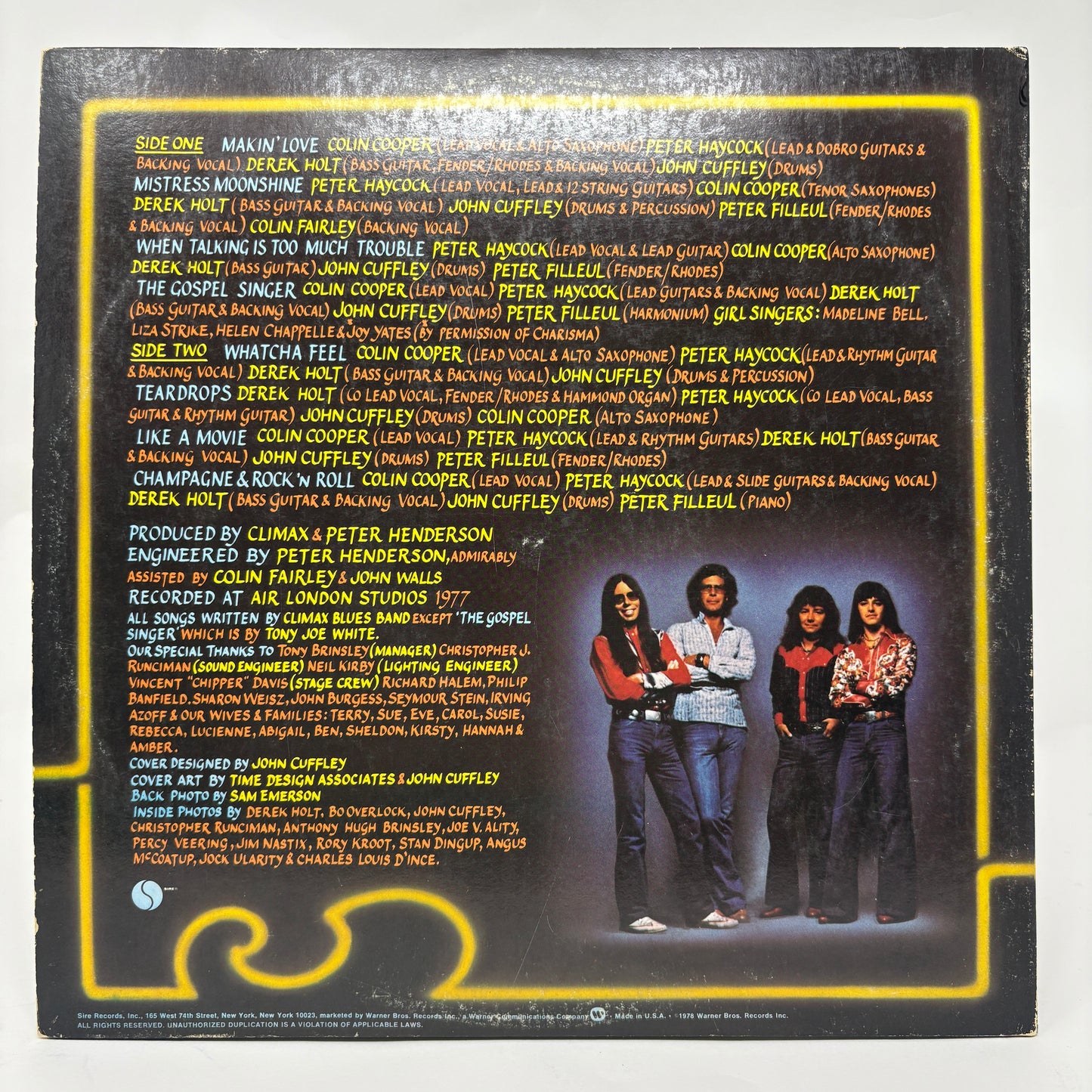 Climax Blues Band : Shine On (LP,Album,Stereo)
