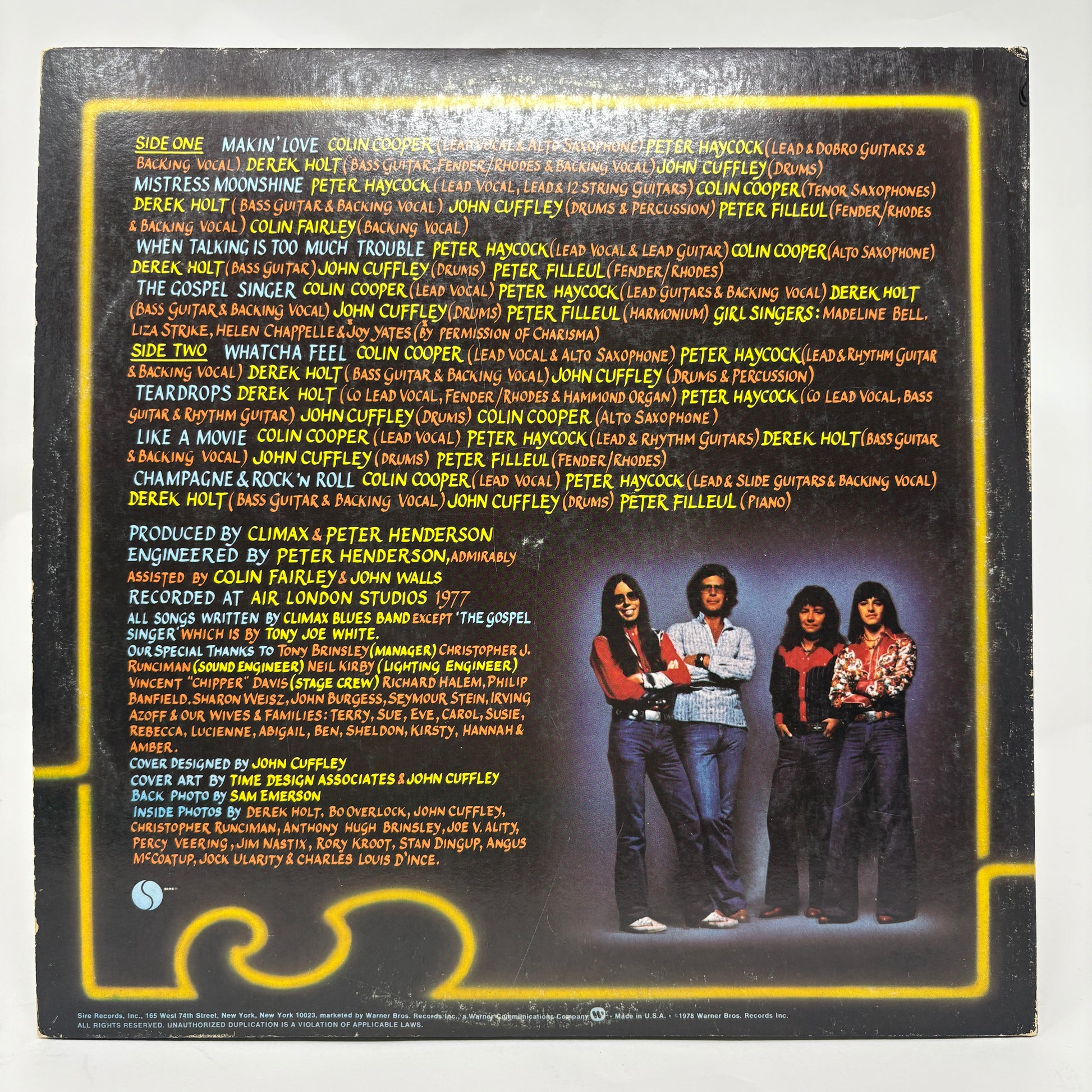 Climax Blues Band : Shine On (LP,Album,Stereo)