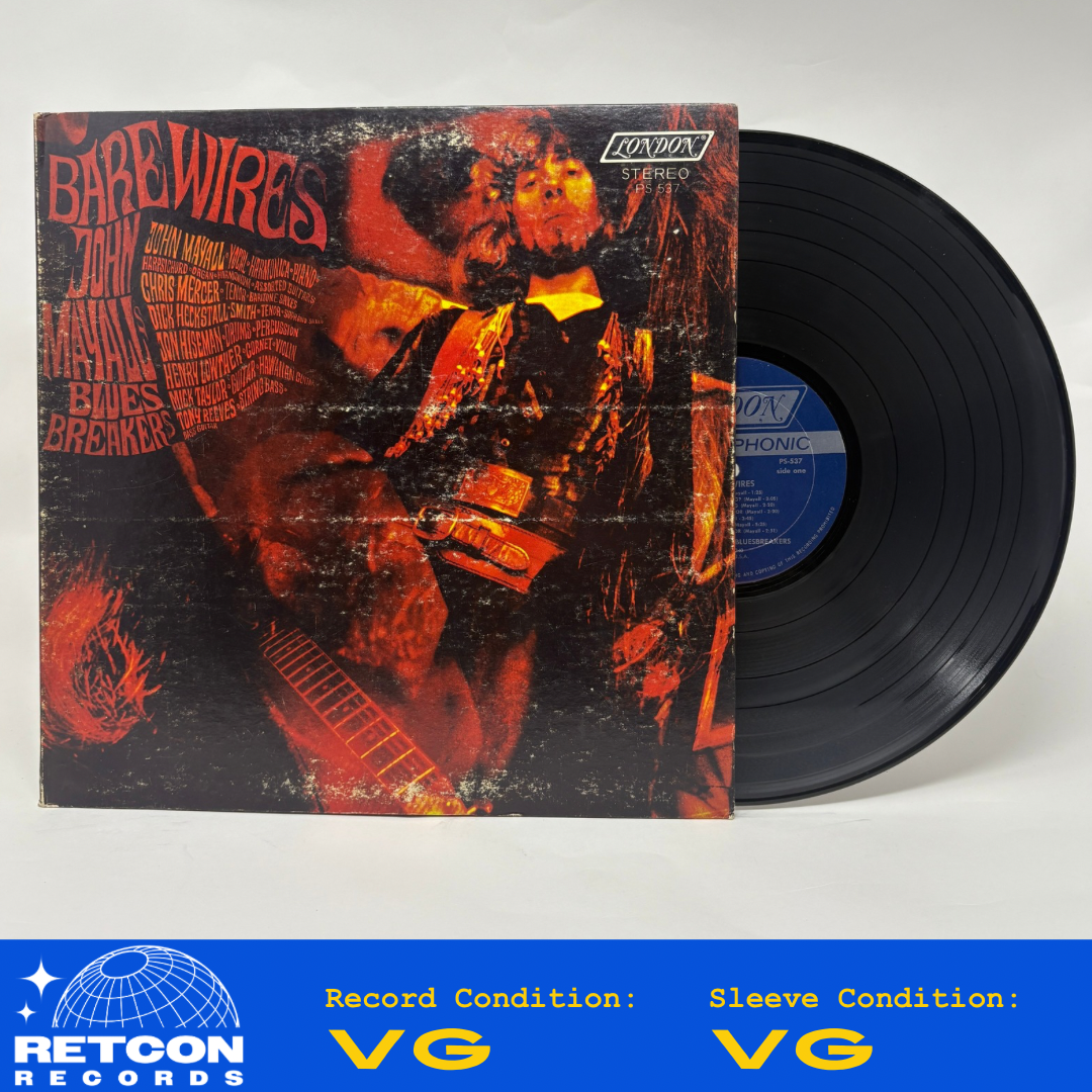 John Mayall & The Bluesbreakers : Bare Wires (LP,Album)