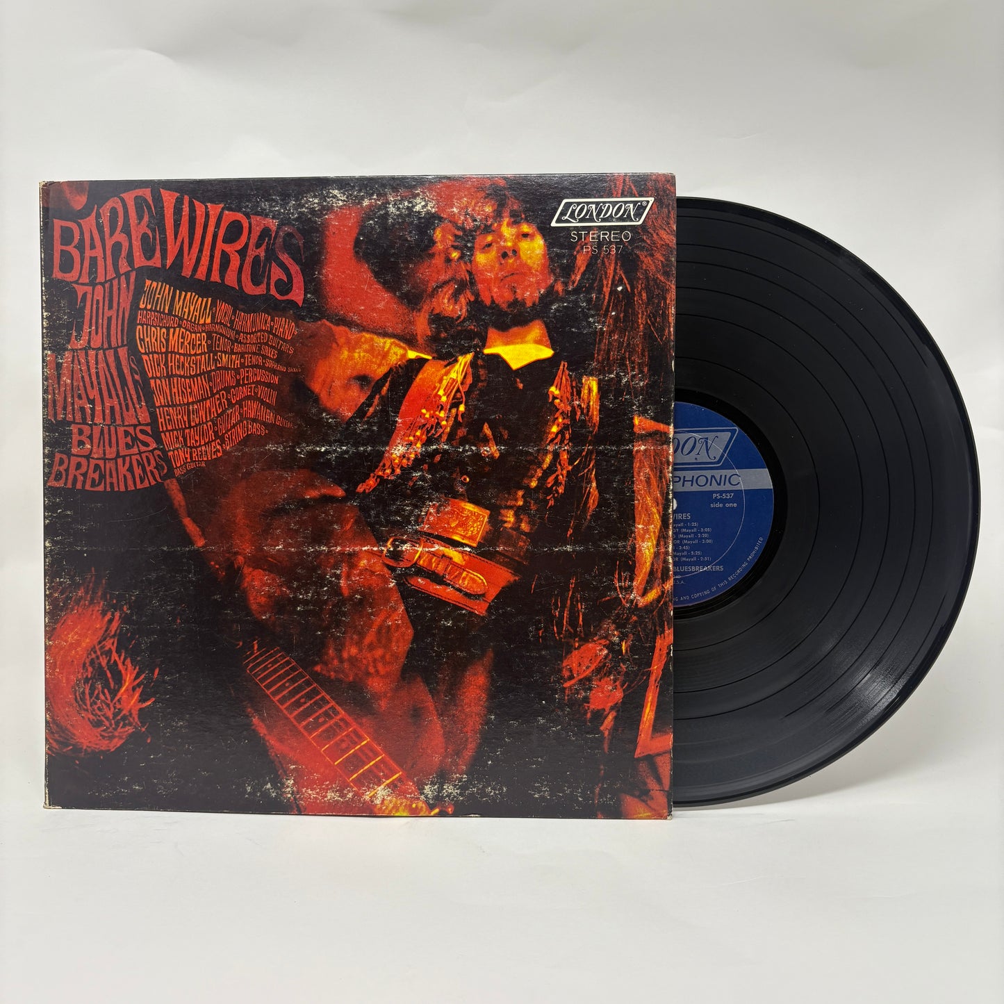 John Mayall & The Bluesbreakers : Bare Wires (LP,Album)