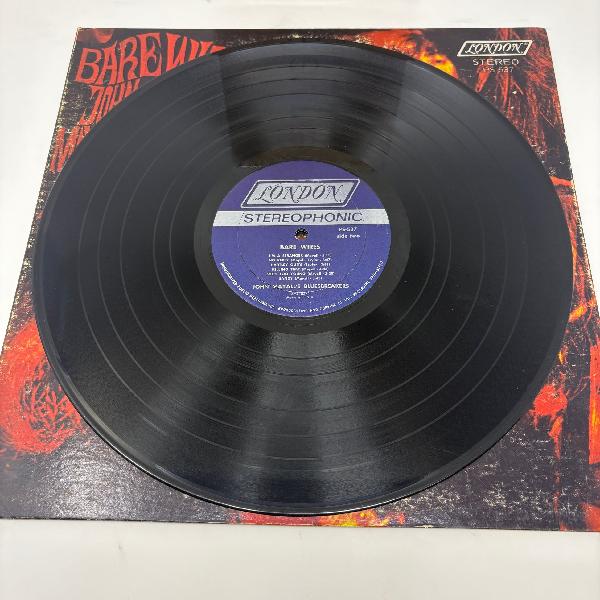 John Mayall & The Bluesbreakers : Bare Wires (LP,Album)