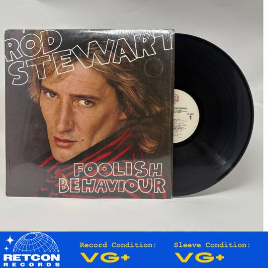Rod Stewart : Foolish Behaviour (LP,Album,Repress)
