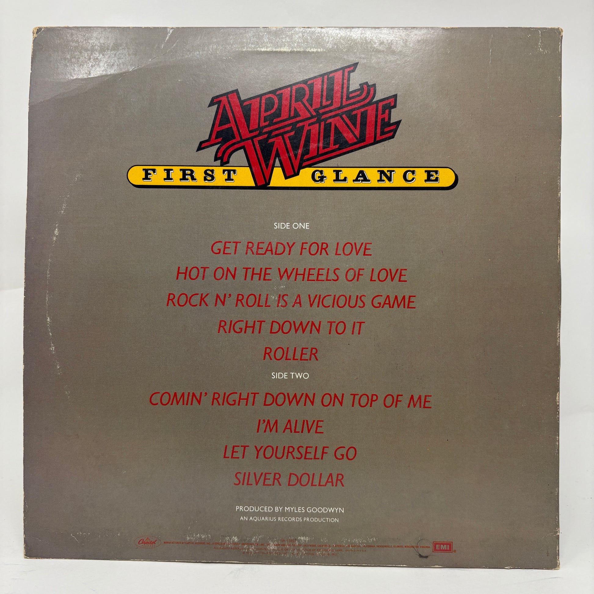 April Wine : First Glance (LP,Album)