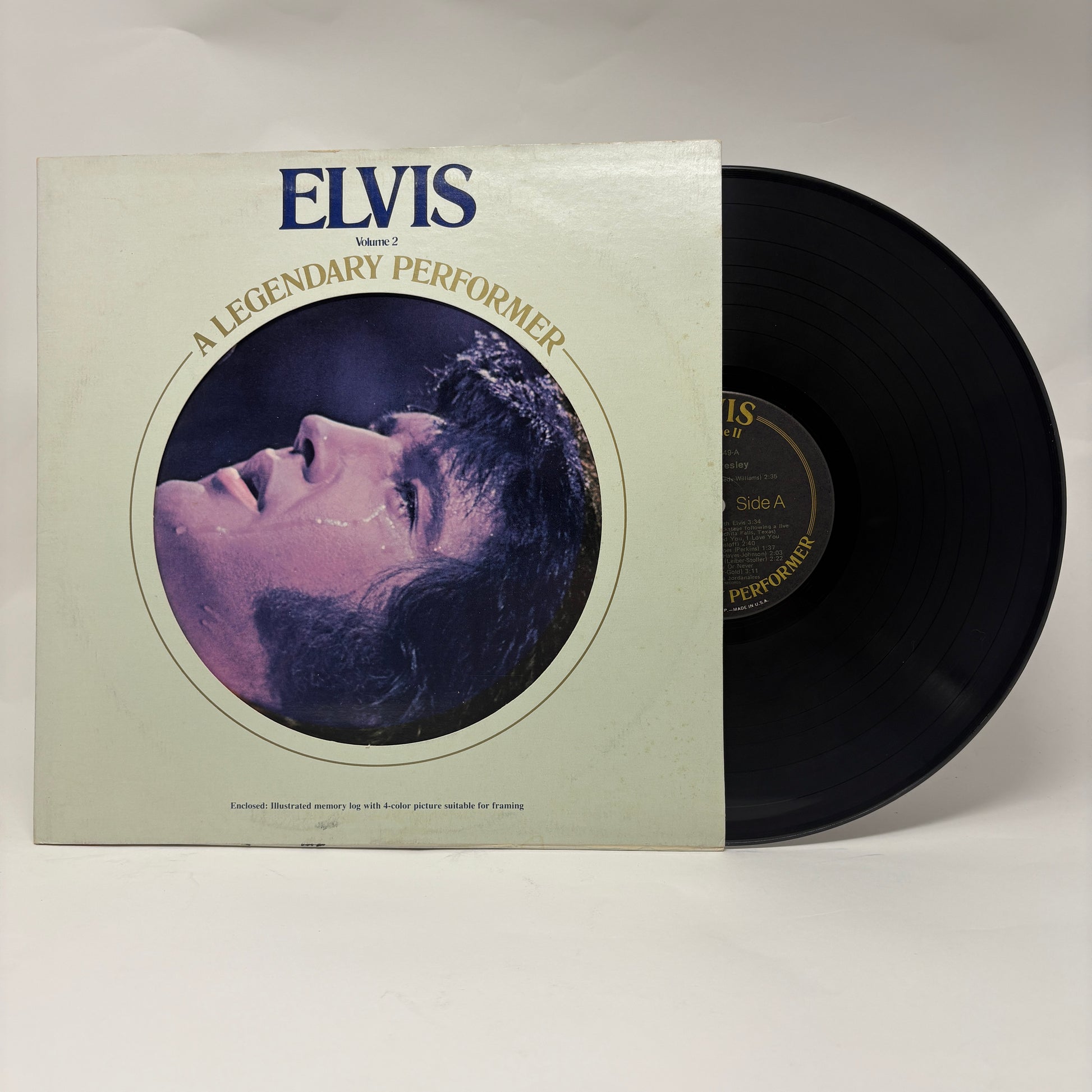 Elvis Presley : A Legendary Performer - Volume 2 (LP,Compilation)