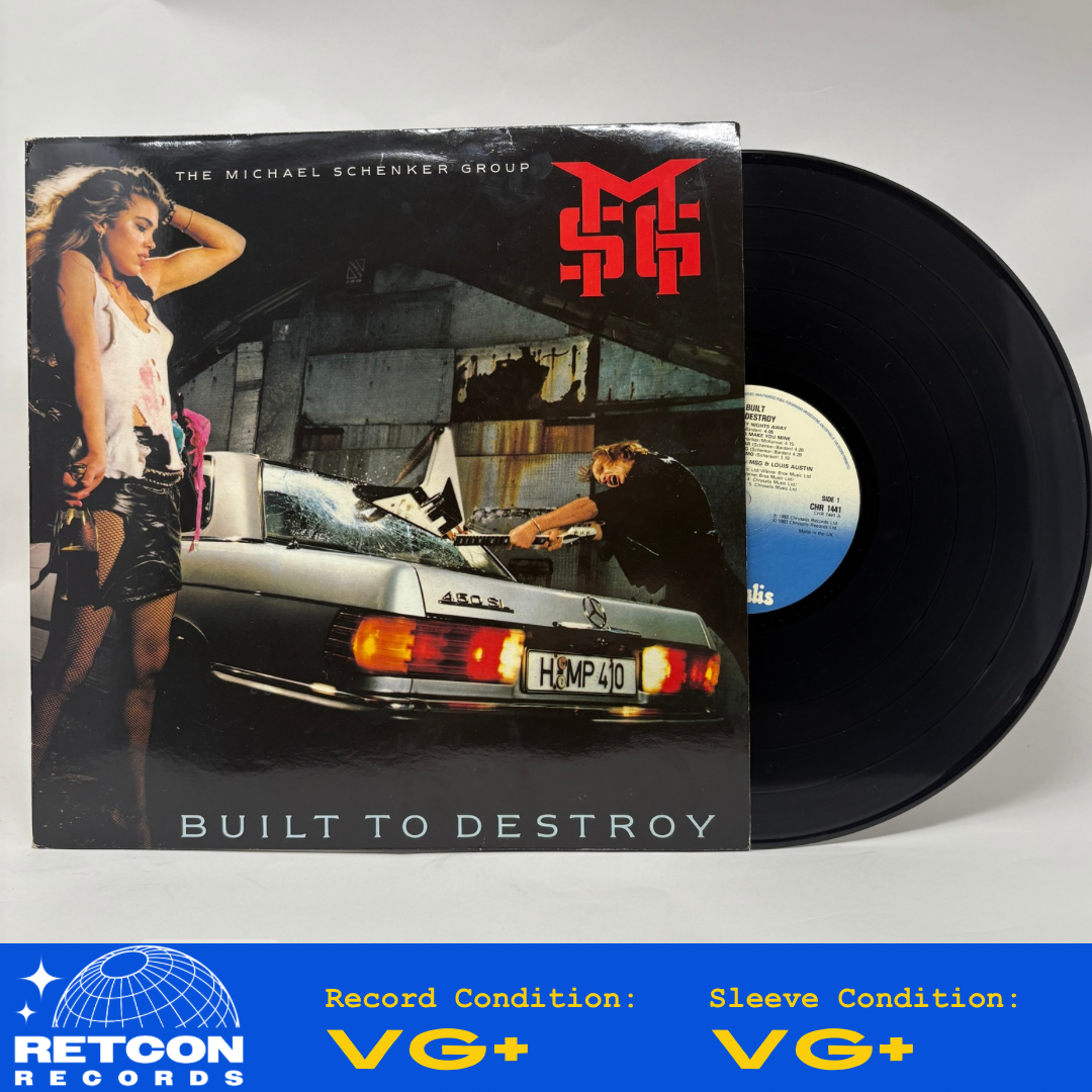The Michael Schenker Group : Built To Destroy (LP,Album)