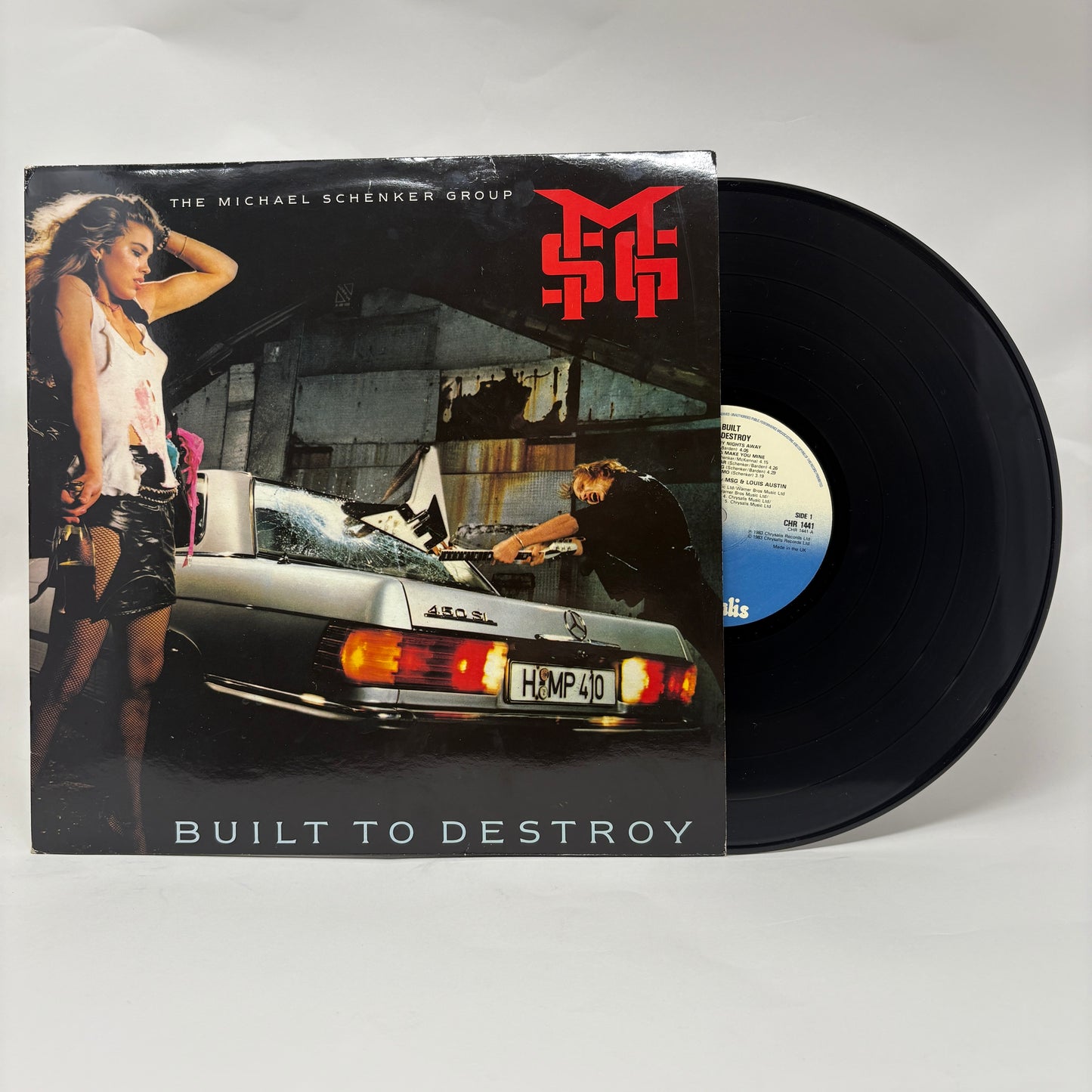 The Michael Schenker Group : Built To Destroy (LP,Album)