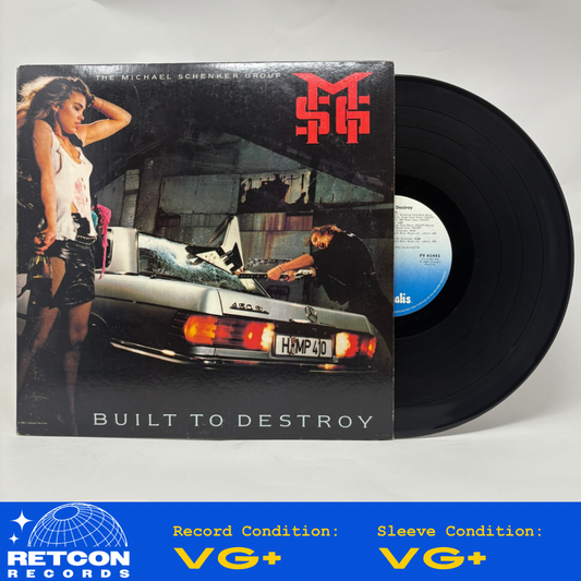 The Michael Schenker Group : Built To Destroy (LP,Album,Reissue)