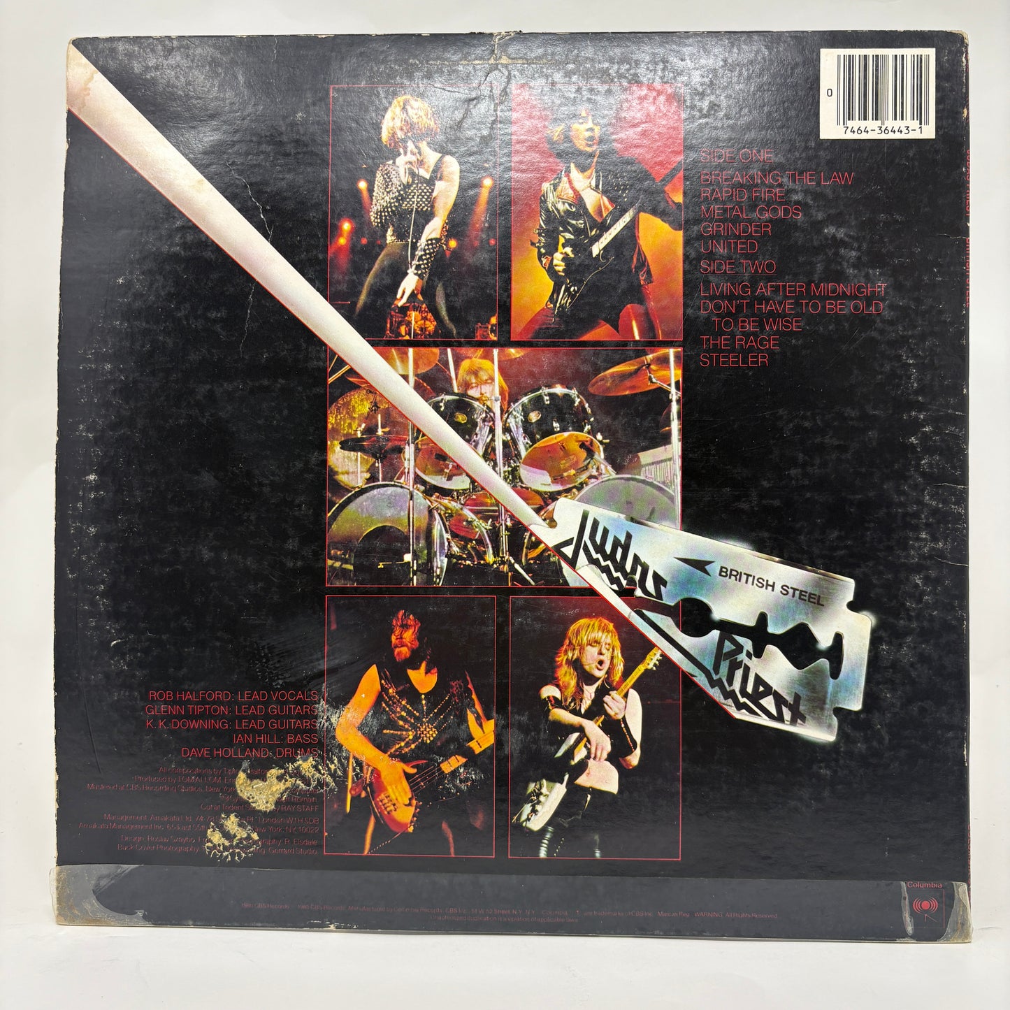Judas Priest : British Steel (LP,Album)