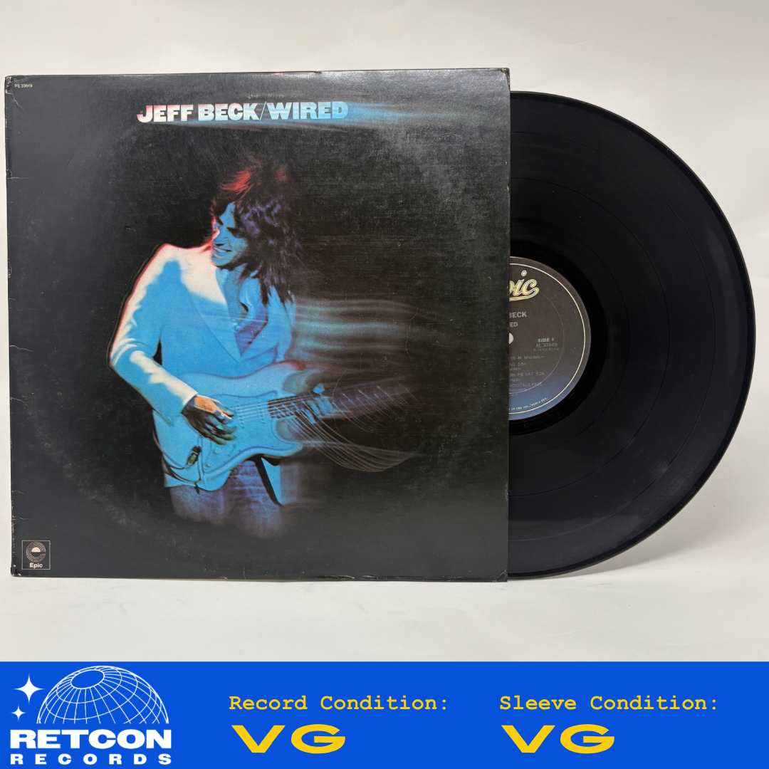 Jeff Beck : Wired (LP,Album,Reissue)