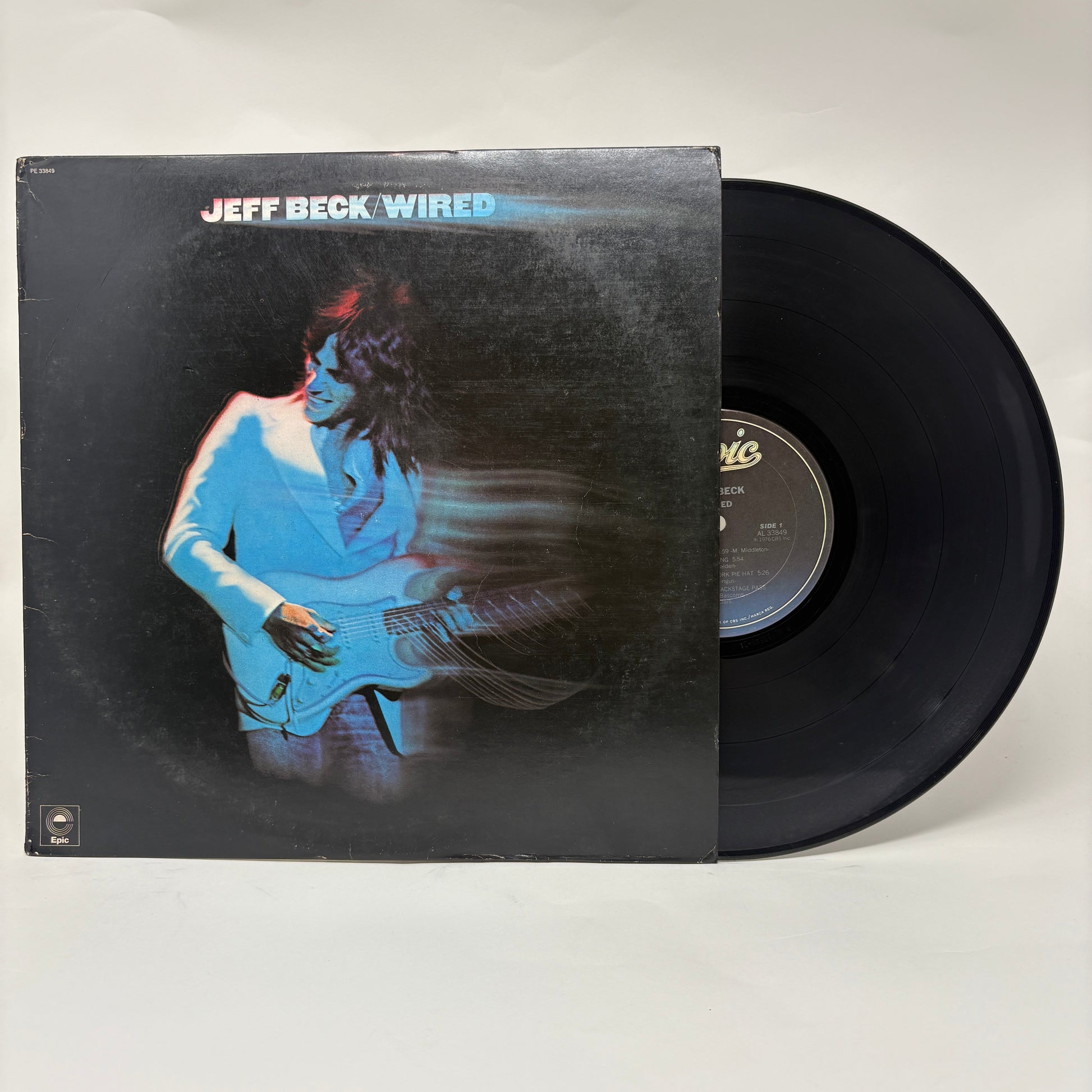 Jeff Beck : Wired (LP,Album,Reissue)