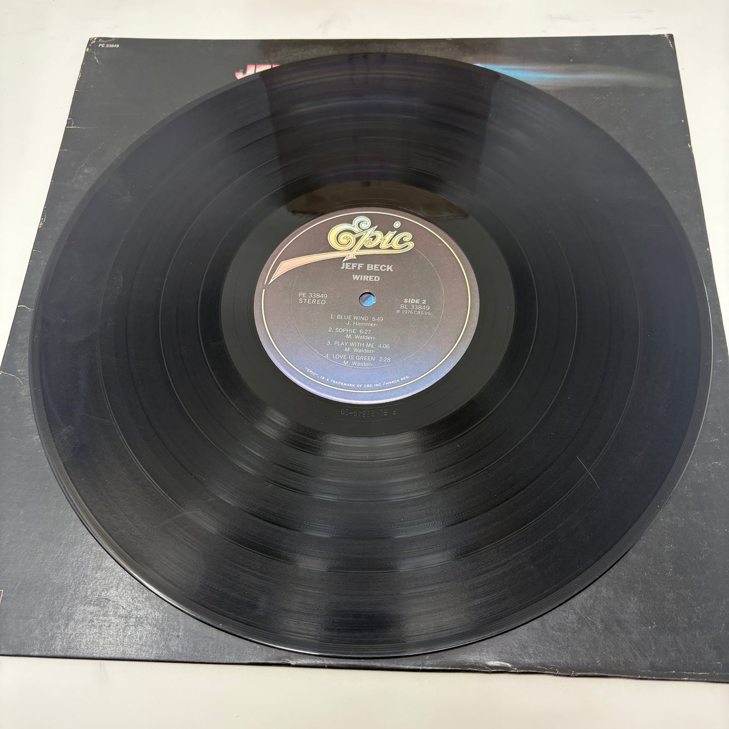 Jeff Beck : Wired (LP,Album,Reissue)