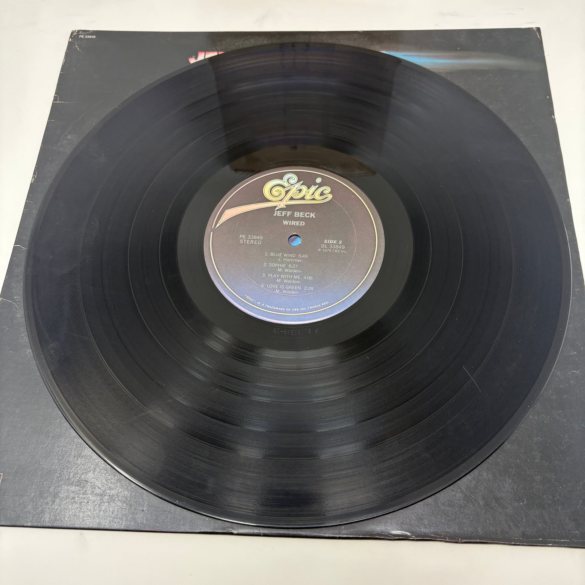 Jeff Beck : Wired (LP,Album,Reissue)