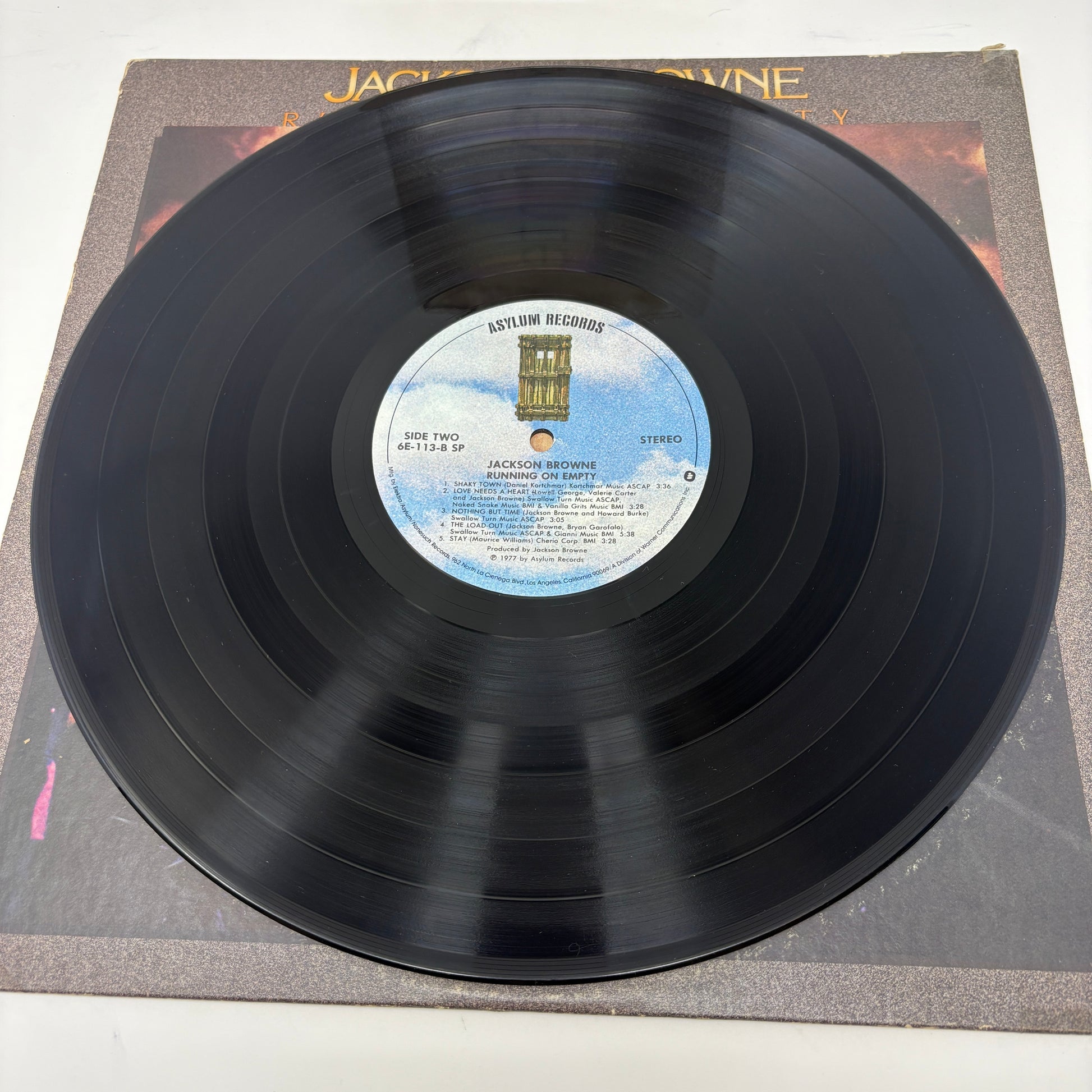 Jackson Browne : Running On Empty (LP,Album,Stereo)