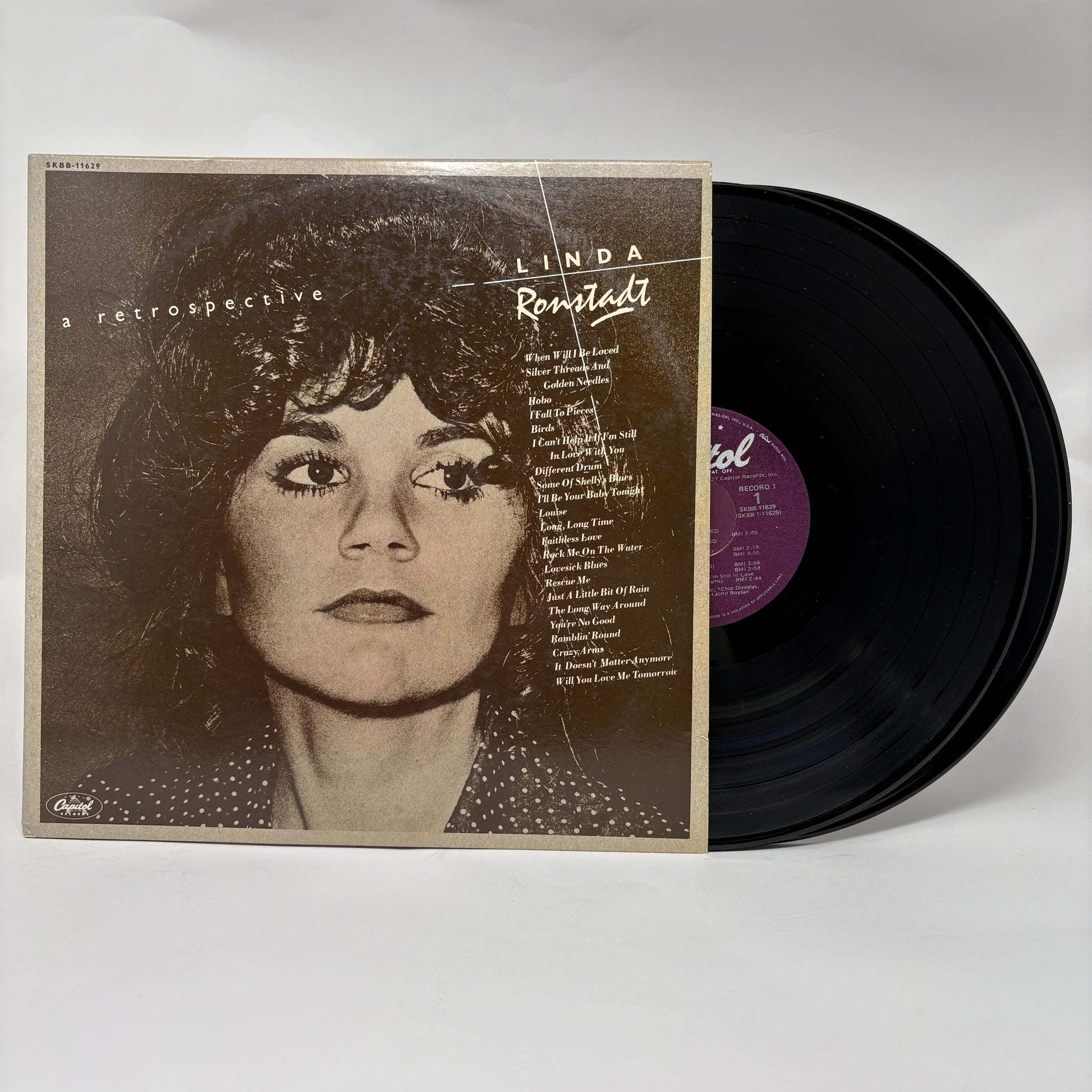 Linda Ronstadt : A Retrospective (LP,Compilation,Stereo)