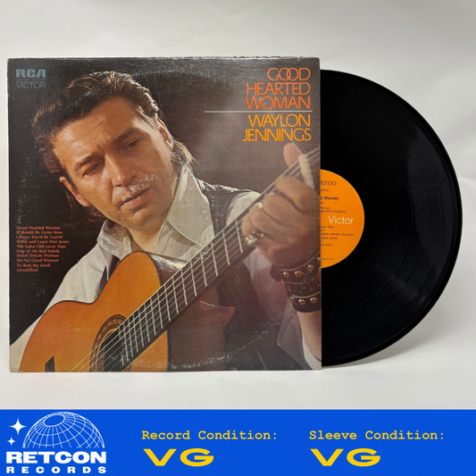 Waylon Jennings : Good Hearted Woman (LP,Album)