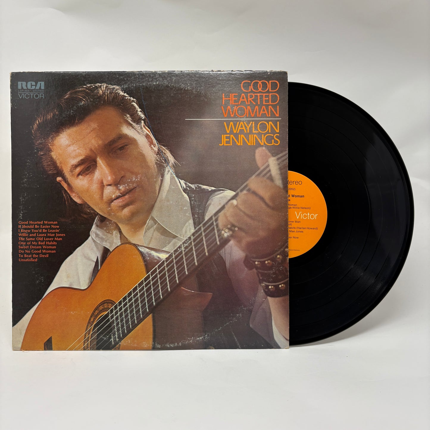 Waylon Jennings : Good Hearted Woman (LP,Album)