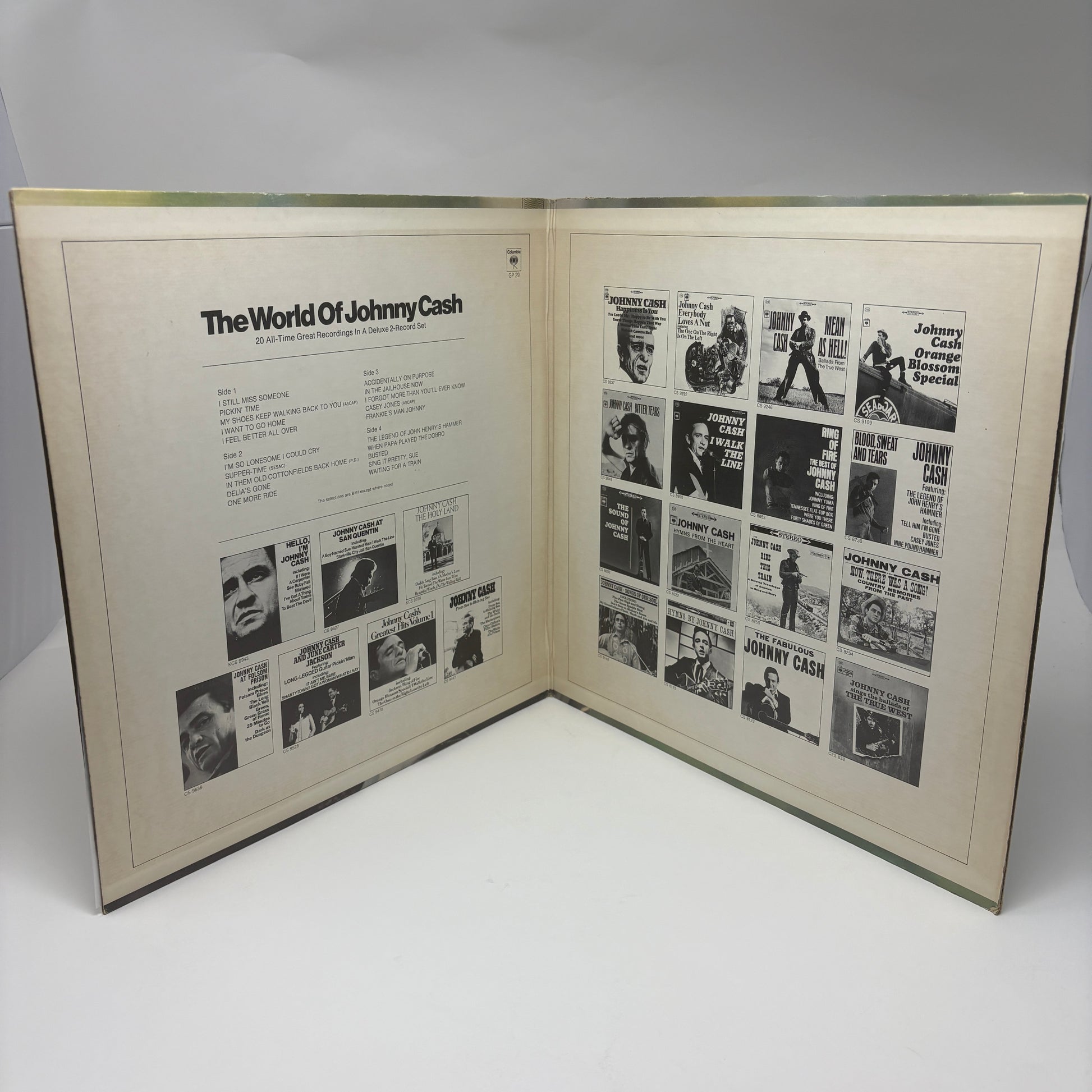 Johnny Cash : The World Of Johnny Cash (LP,Compilation,Reissue)