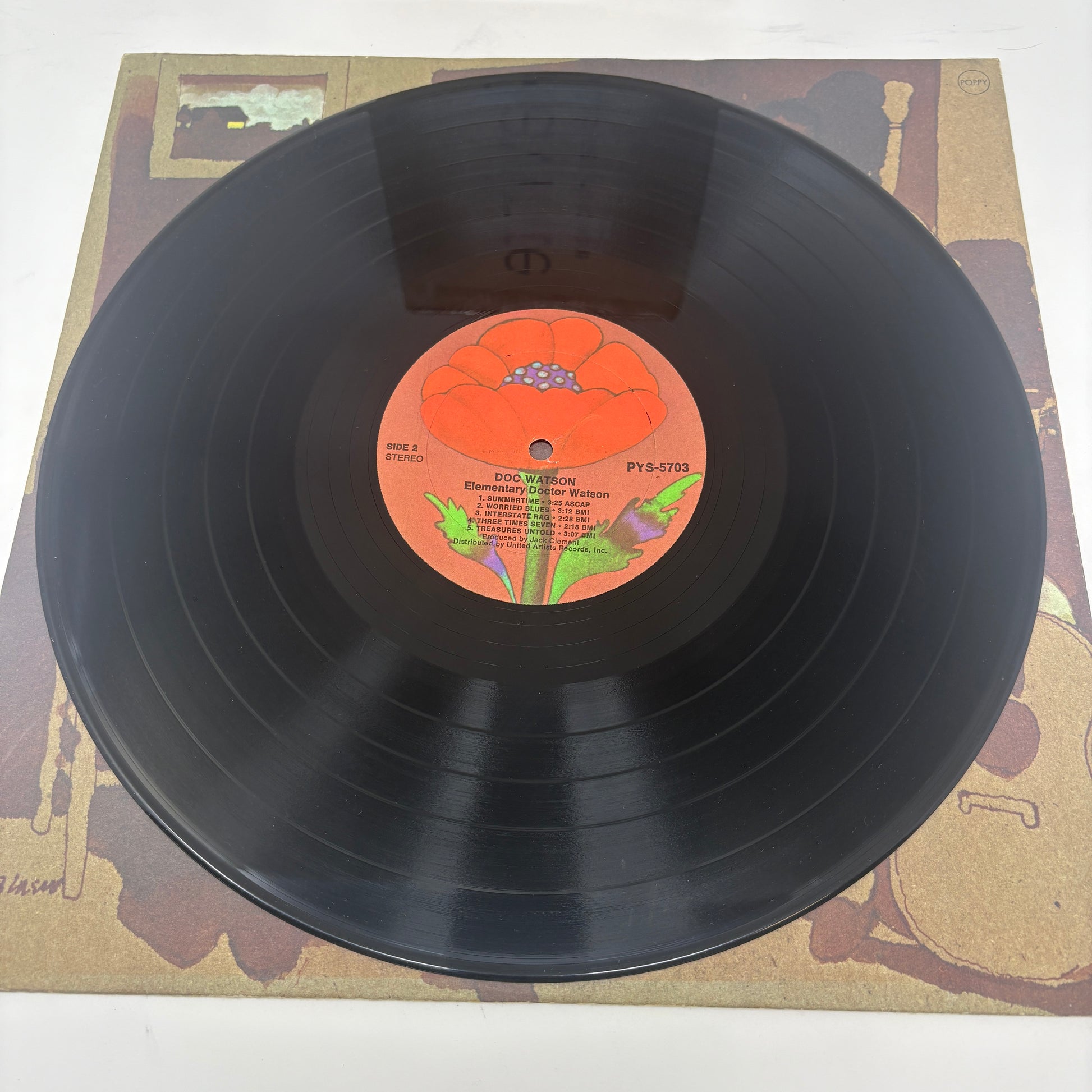 Doc Watson : Elementary Doctor Watson (LP,Album)