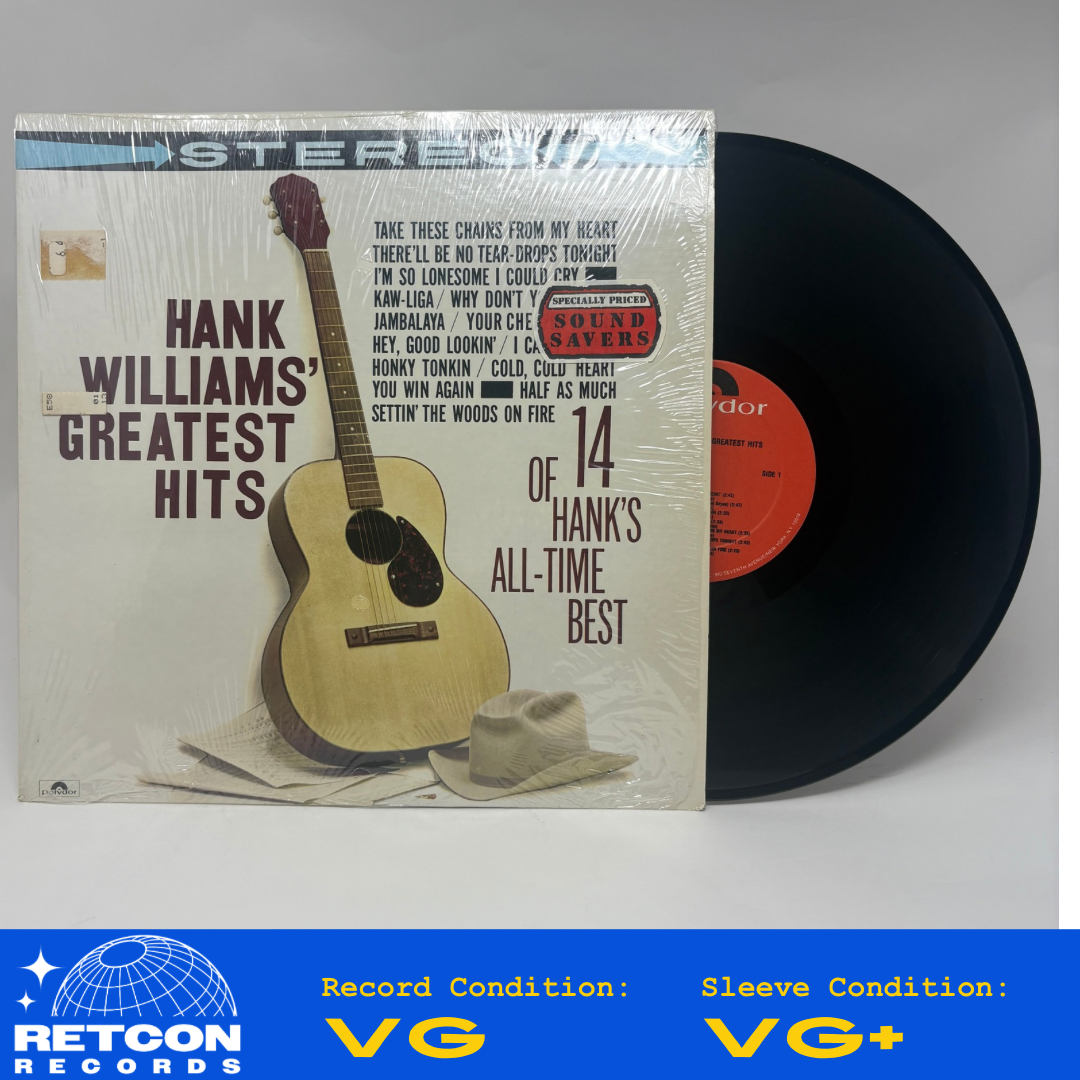 Hank Williams : Greatest Hits (LP,Compilation,Reissue,Stereo)