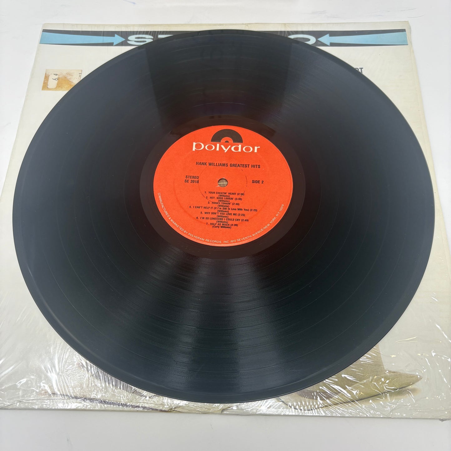 Hank Williams : Greatest Hits (LP,Compilation,Reissue,Stereo)